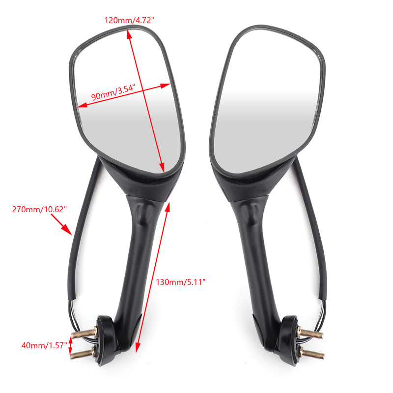 2005-2014 Suzuki GSXR 1000 Mirrors Turn Signals