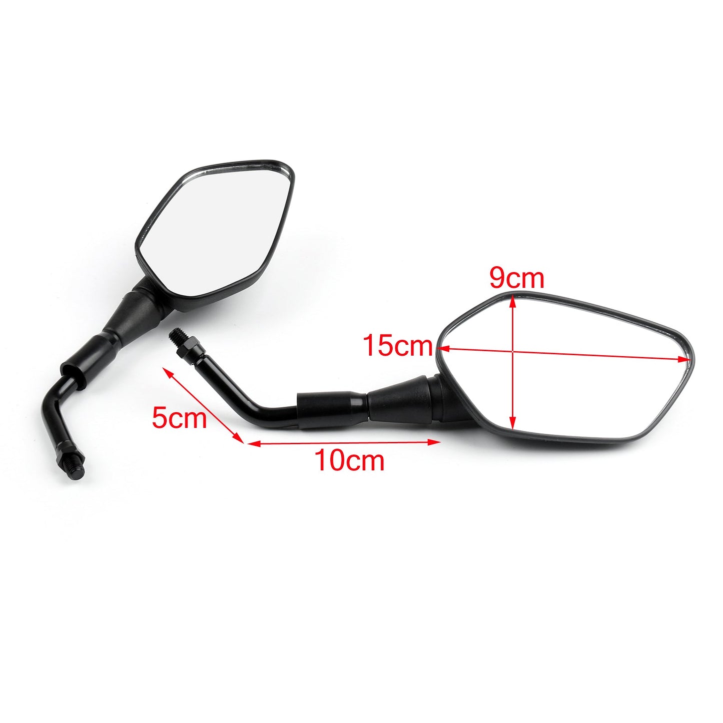 2012-2016 Honda NC750 10mm Pair Rearview Mirror