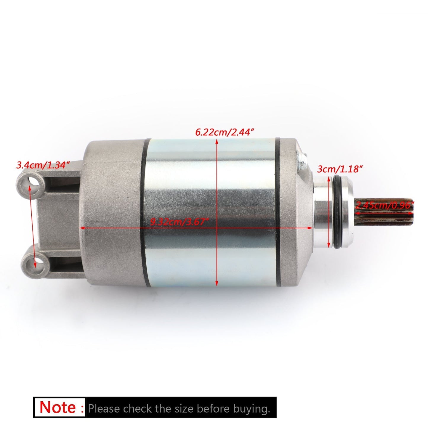 2001-2005 Suzuki GSX-R600 M/C 599cc Electric Starter Motor 31100-35F00 31100-35F90 31100-33E00