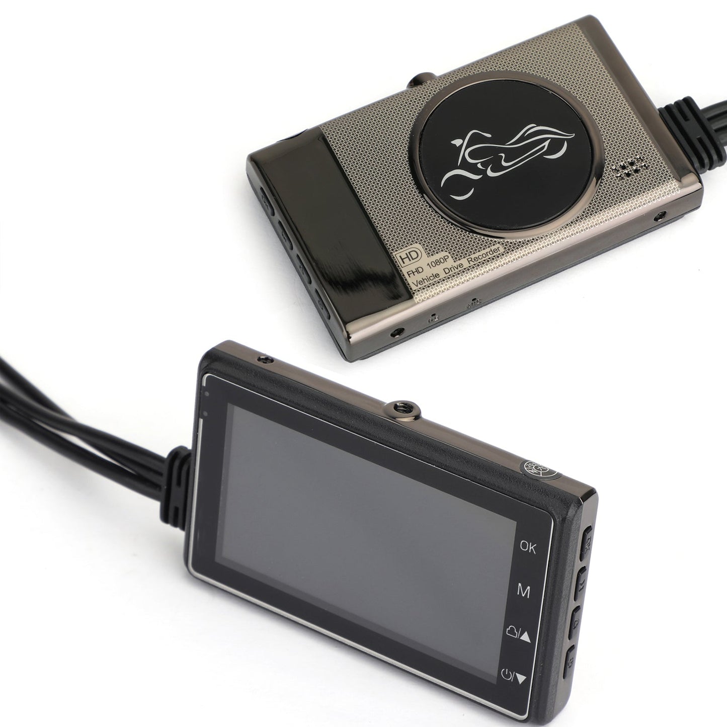 1080P Motorcycle DVR Motorbike Video recorder Dual Camera Support