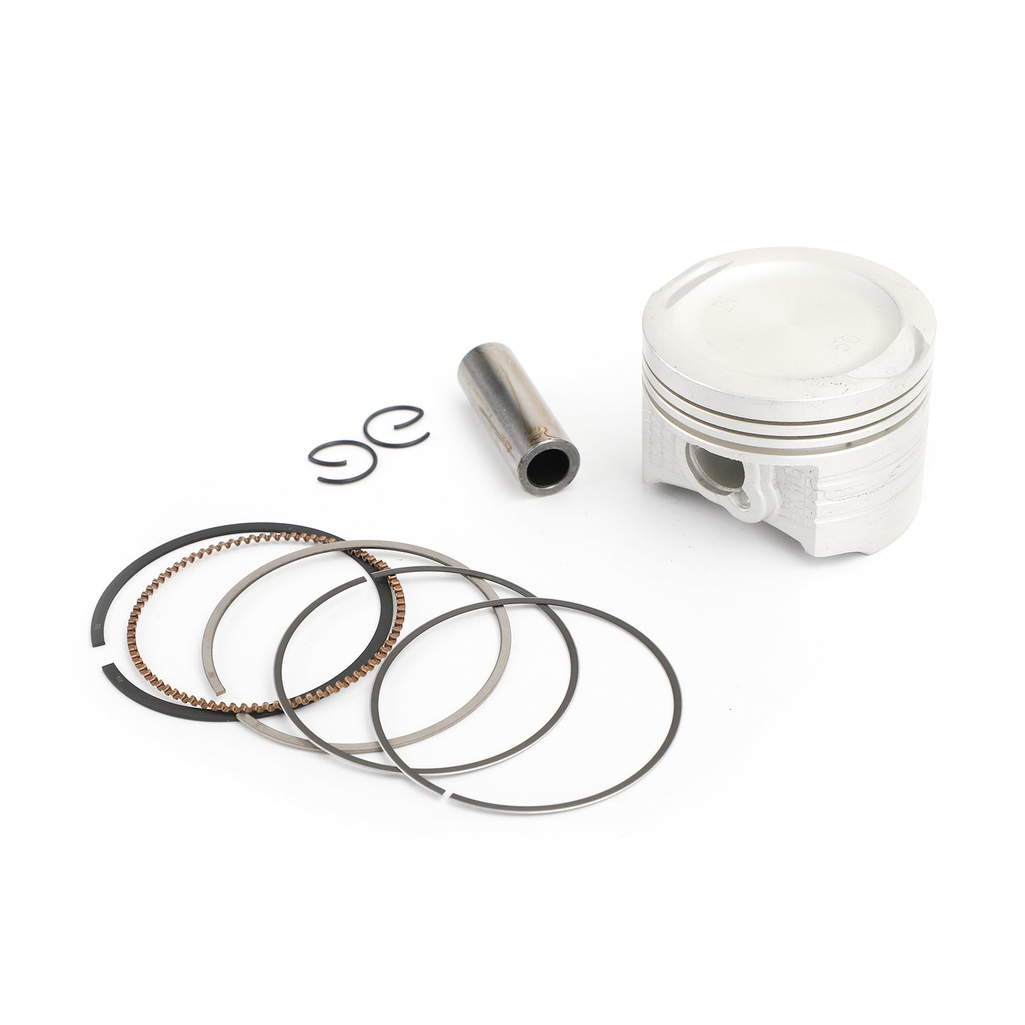 Clips 13101-KTE-910 Piston Honda Pin STD 09-16 For Rings E1 CBF125 Kit 52.40mm