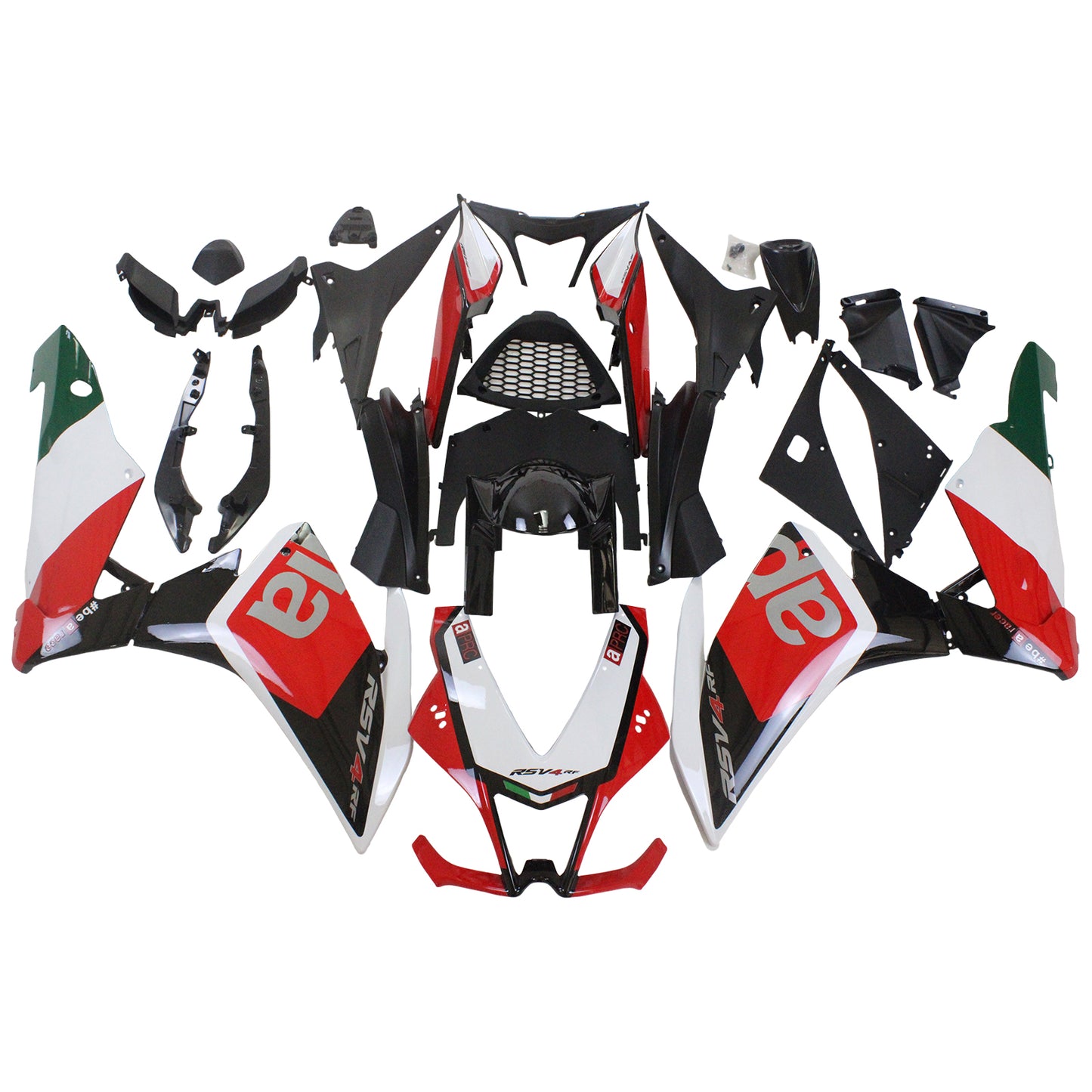 2009-2015 Aprilia RSV4 1000 Amotopart Injection Fairing Kit Bodywork Plastic ABS #101