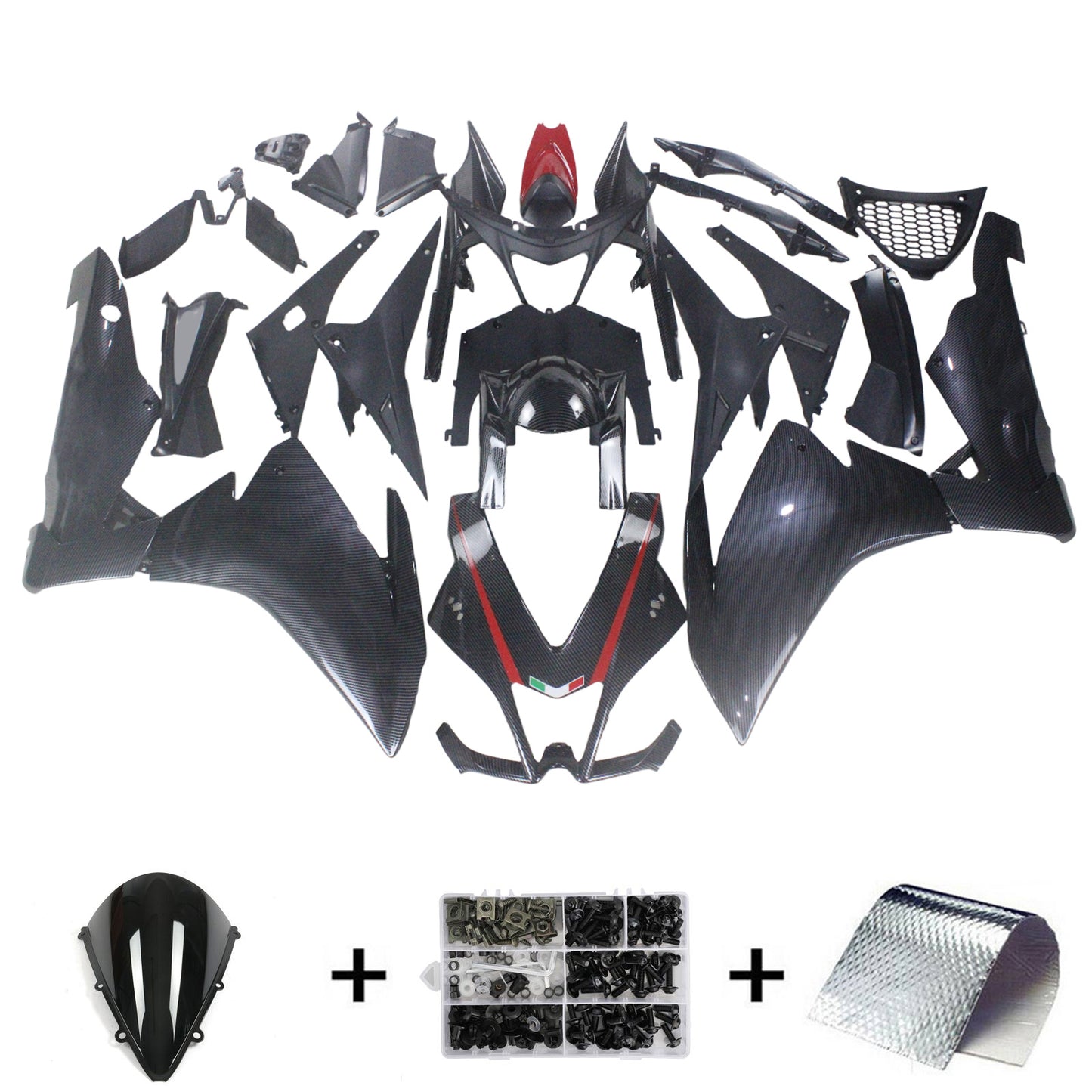 2009-2015 Aprilia RSV4 1000 Injection Fairing Kit Bodywork Plastic ABS