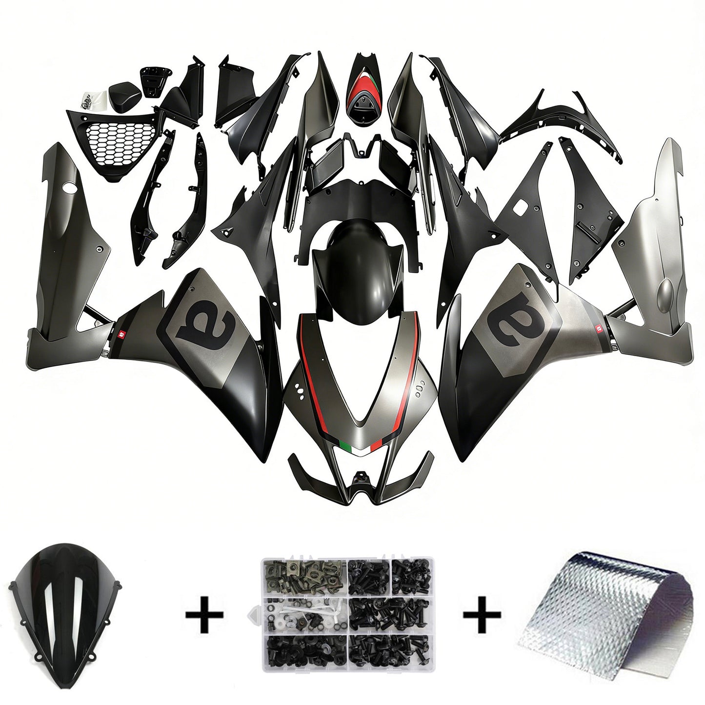 2009-2015 Aprilia RSV4 1000 Injection Fairing Kit Bodywork Plastic ABS