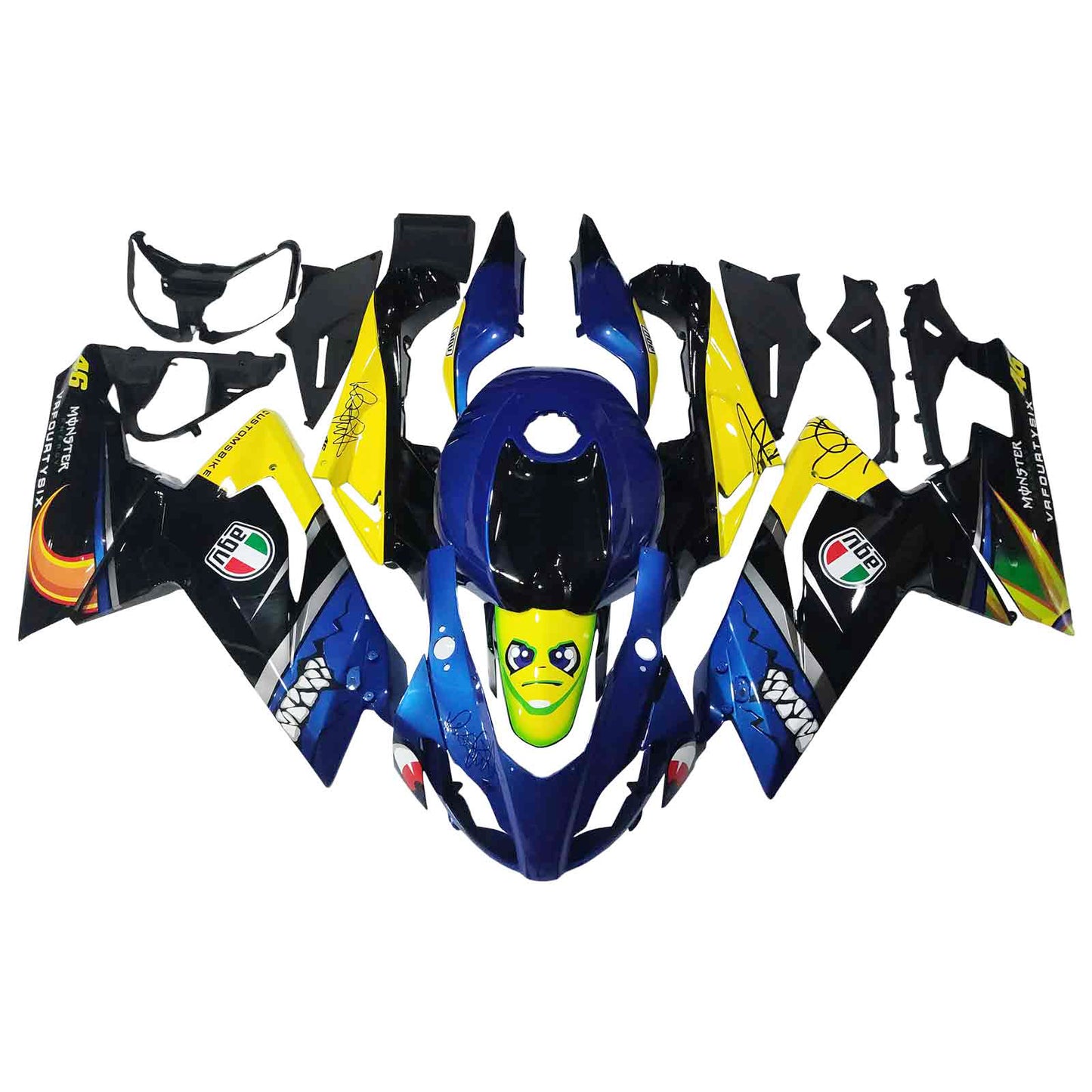 2006-2011 Aprilia RS125 Injection Fairing Kit Bodywork Plastic ABS