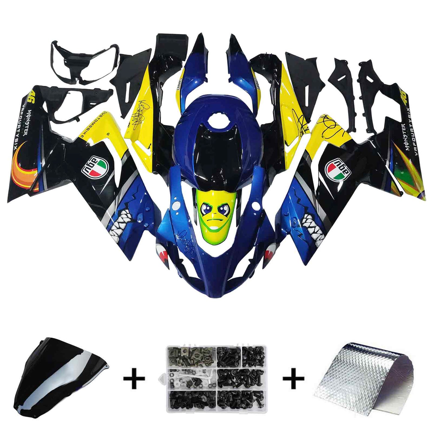 2006-2011 Aprilia RS125 Injection Fairing Kit Bodywork Plastic ABS