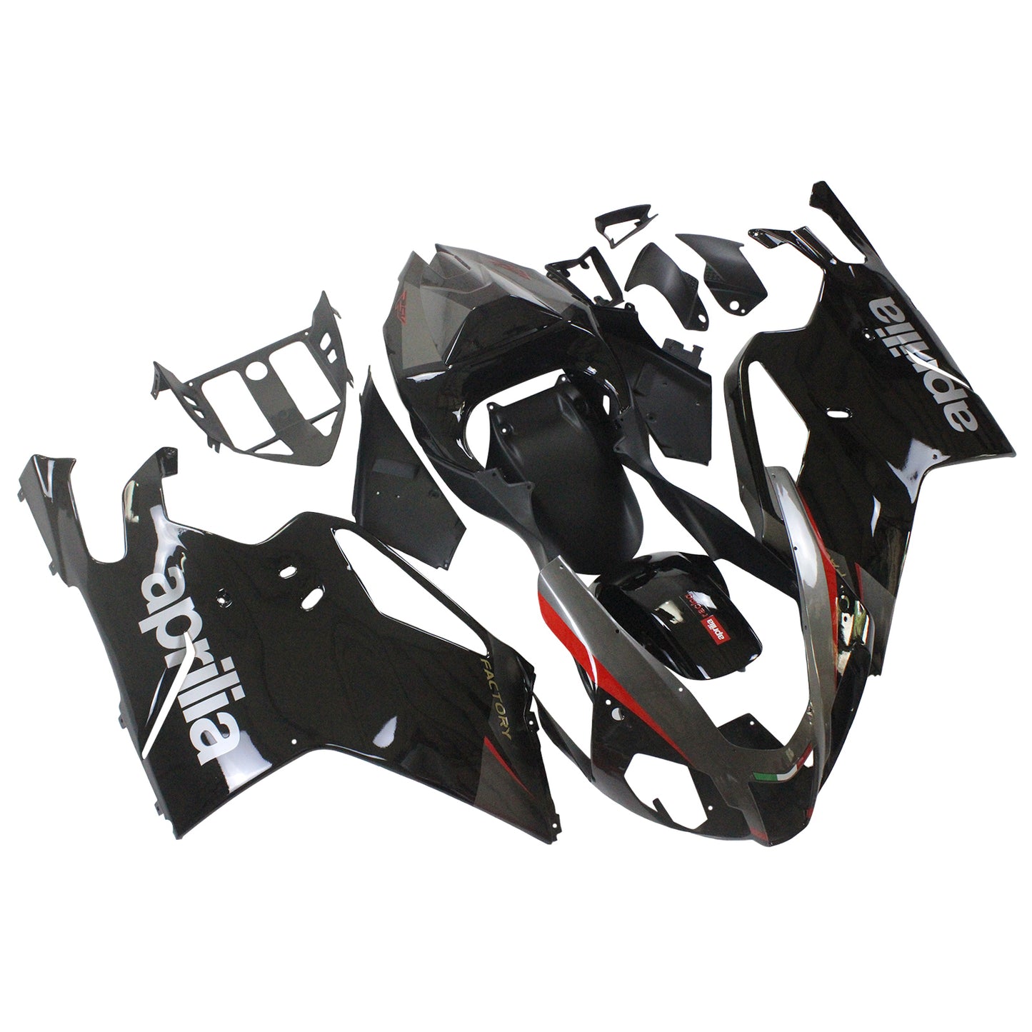 2003-2006 Aprilias RSV1000 Amotopart Injection Fairing Kit Bodywork Plastic #102