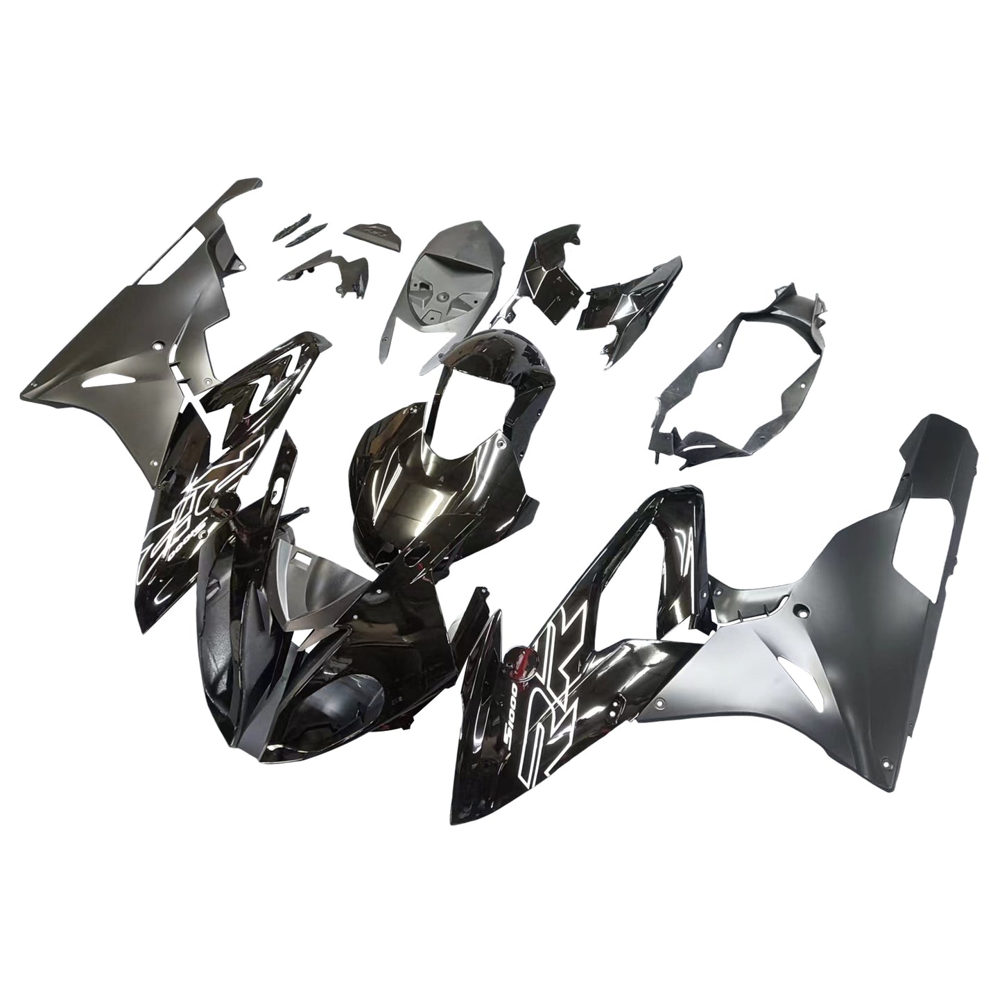 2015-2016 BMW S1000RR Amotopart Fairing Kit Bodywork Black Plastic ABS For