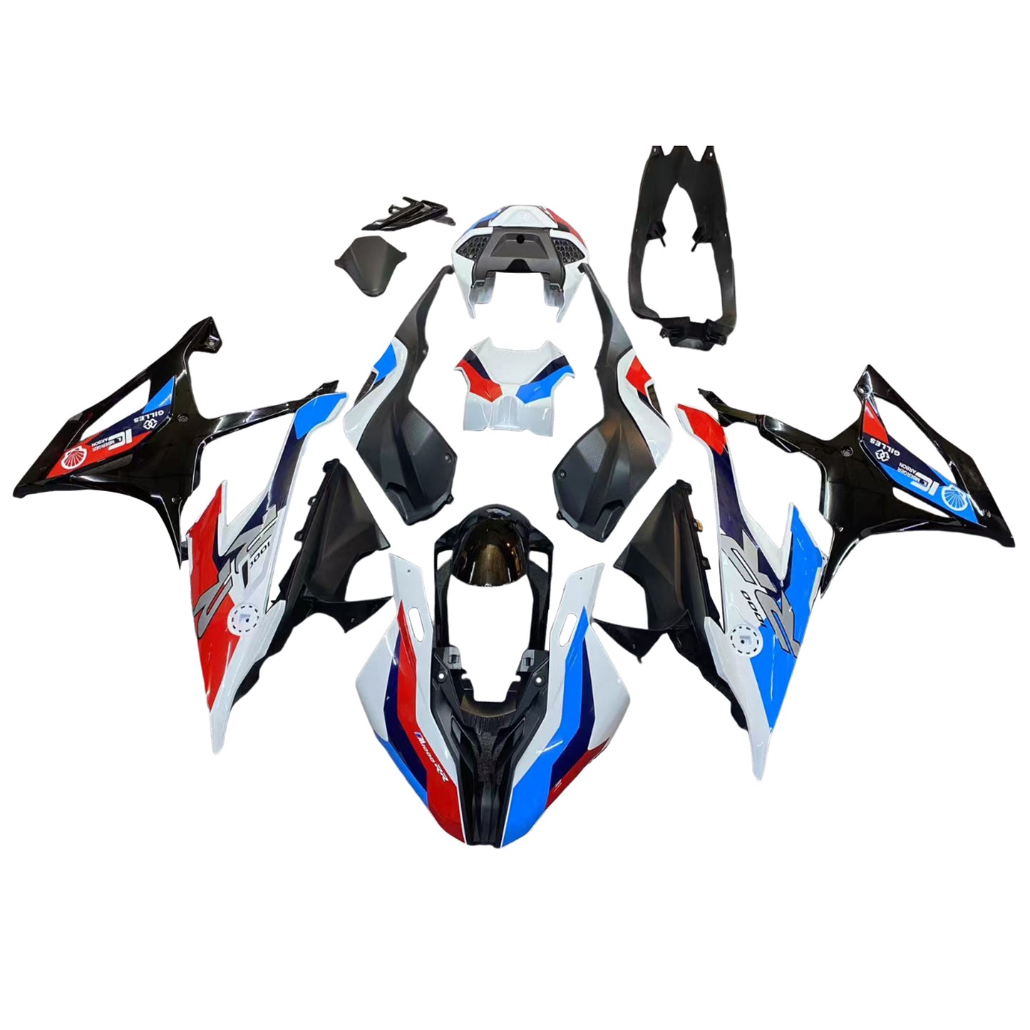 2019-2022 BMW S1000RR Amotopart Injection Fairing Kit Bodywork Plastic ABS #117
