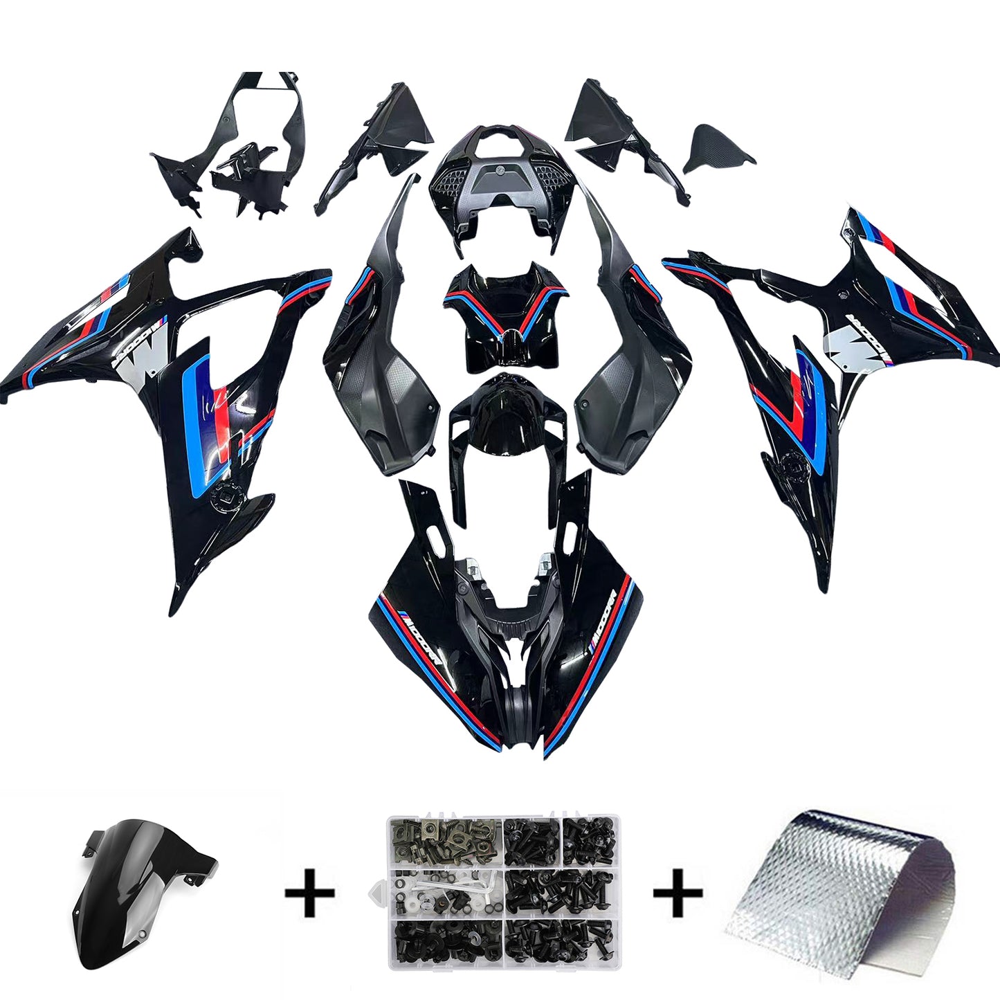 2019-2022 BMW S1000RR Injection Fairing Kit Bodywork Plastic ABS #164