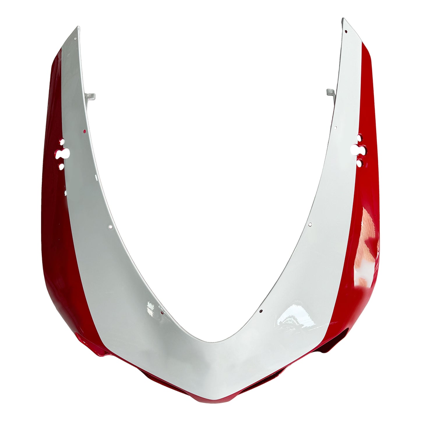 2007-2012 Ducati 1098 1198 848 White & Red Xerox Fairings Generic