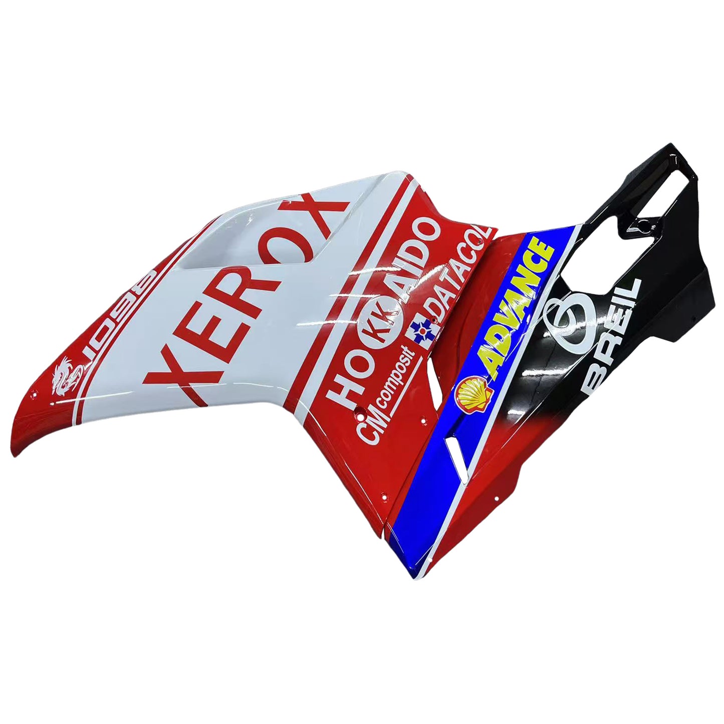 2007-2012 Fairings Ducati 1098 1198 848 Red & White Xerox Racing Generic