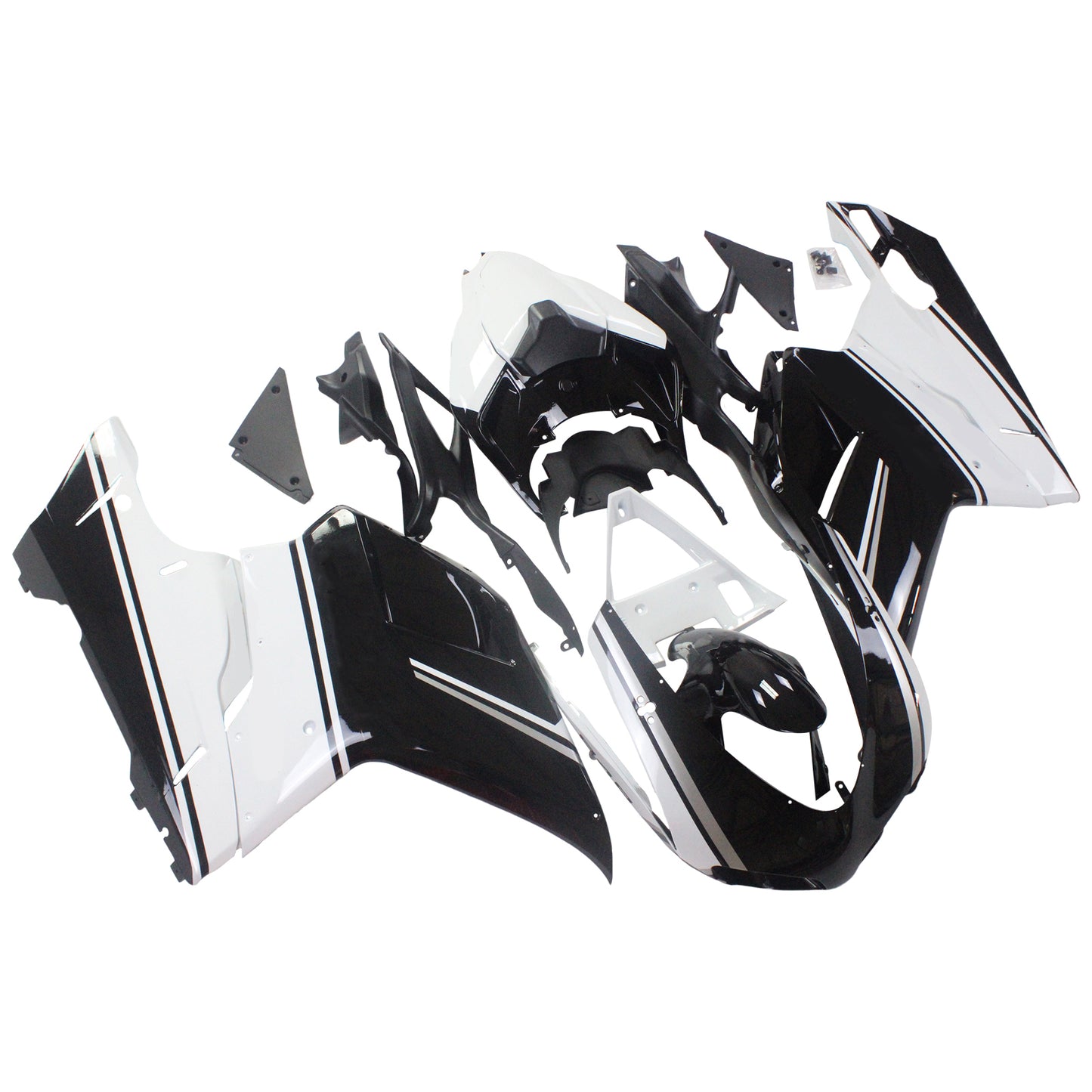 2007-2011 Ducati 1098 1198 848 ABS Fairing Kit Bodywork #102