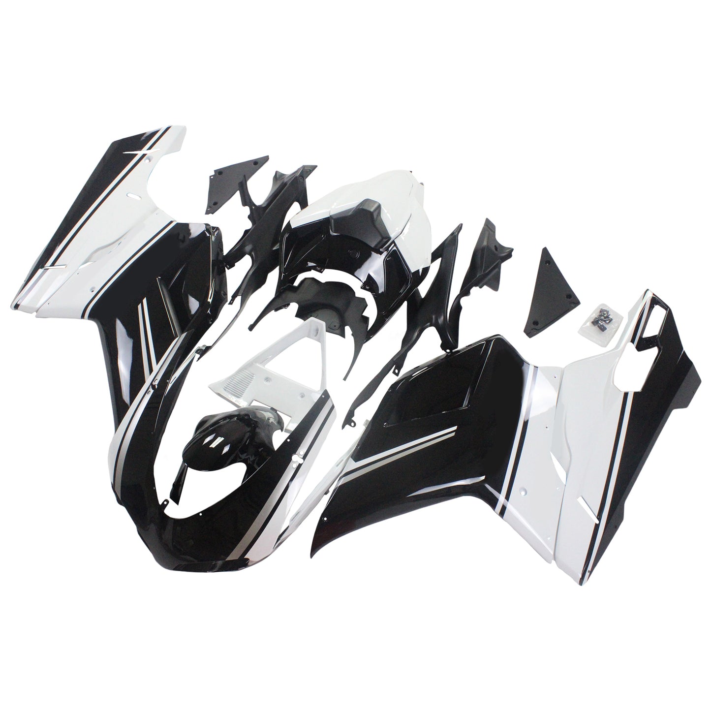 2007-2011 Ducati 1098 1198 848 ABS Fairing Kit Bodywork #102