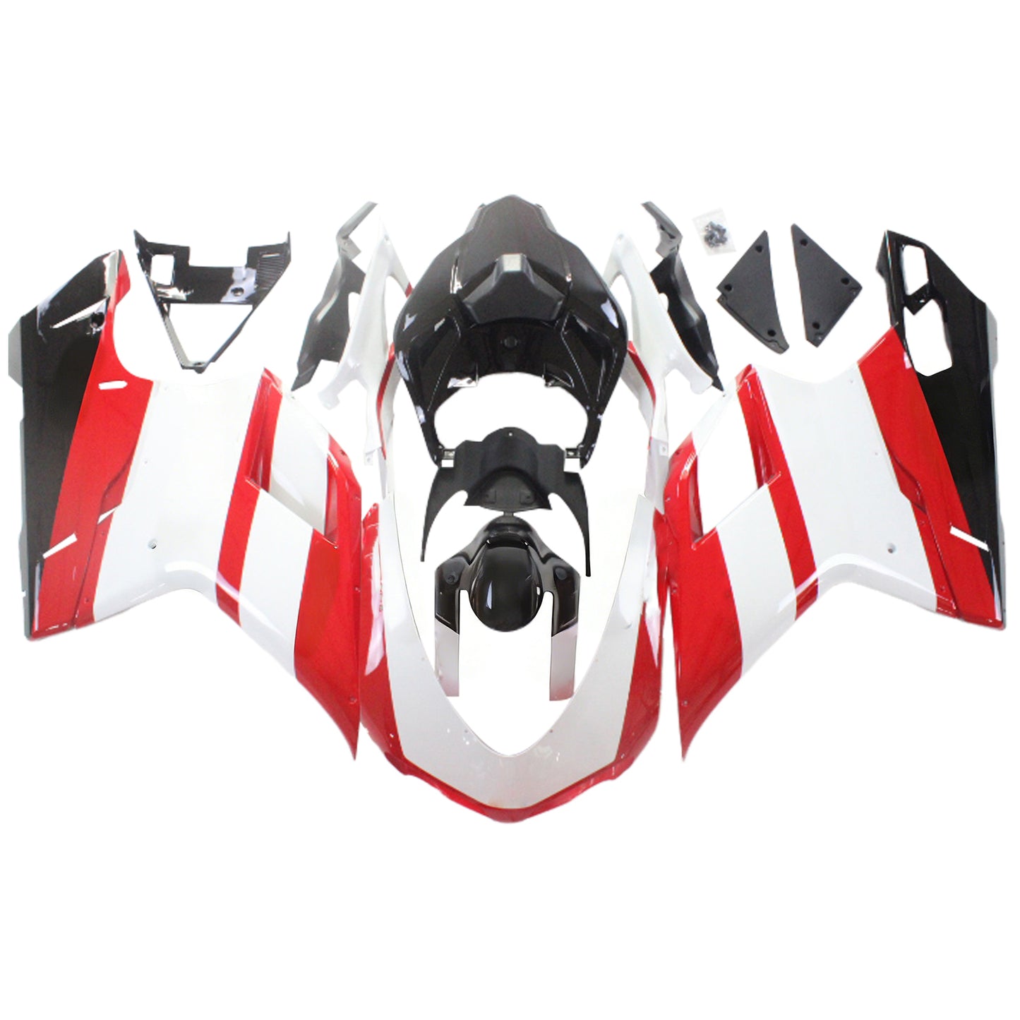 2007-2011 Ducati 1098 1198 848 Fairing Kit Bodywork ABS