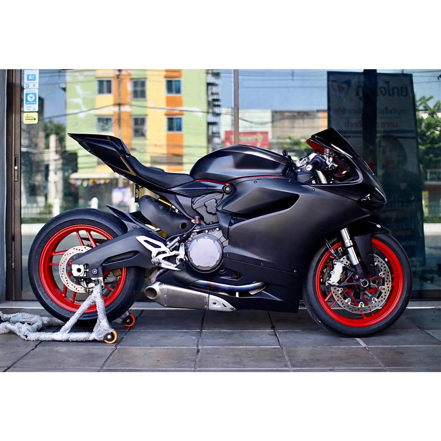2012-2015 Ducati 1199 899 Injection Fairing Kit Bodywork Plastic ABS#109
