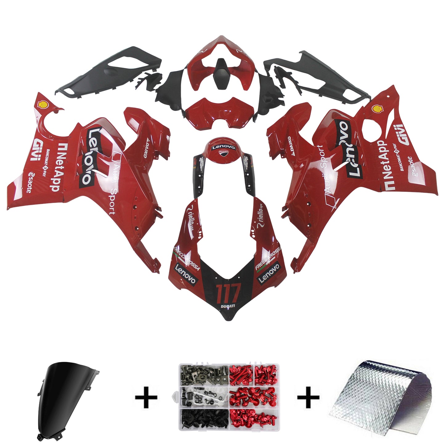 2020-2022 Ducati Panigale V4 V4S V4SP V4R Fairing Kit Bodywork