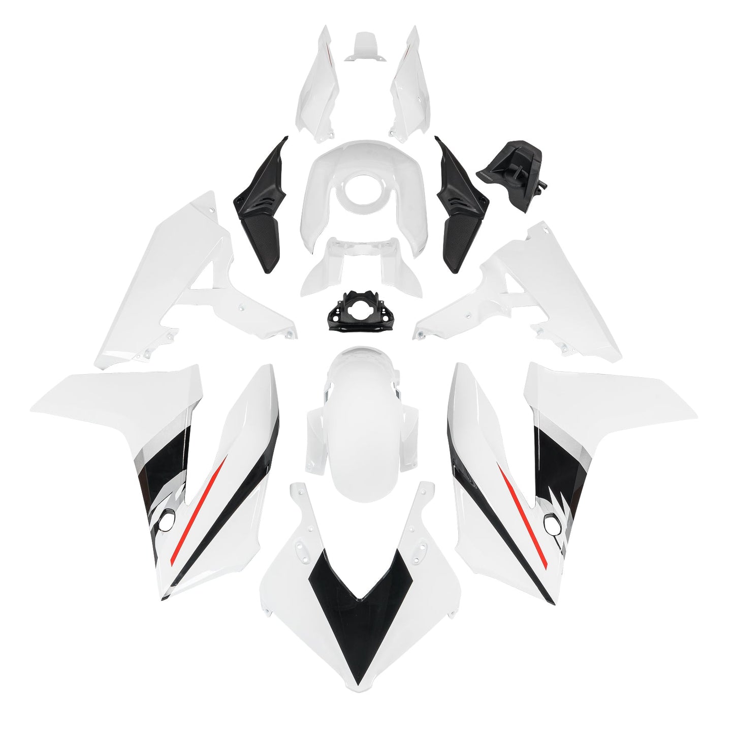Injection ABS Plastic Bodywork Fairing Kit for Honda CBR650R 2024-2025