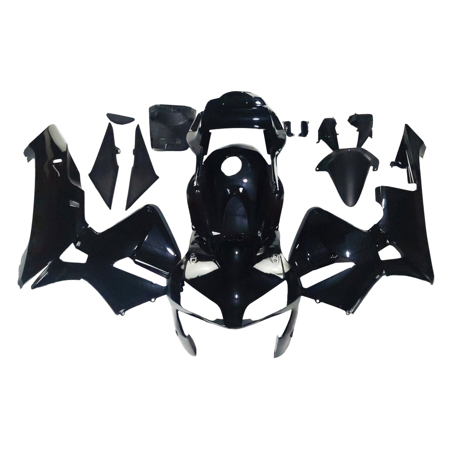 2003-2004 Honda CBR 600 RR Amotopart Fairings Black Honda Racing Customs Fairing