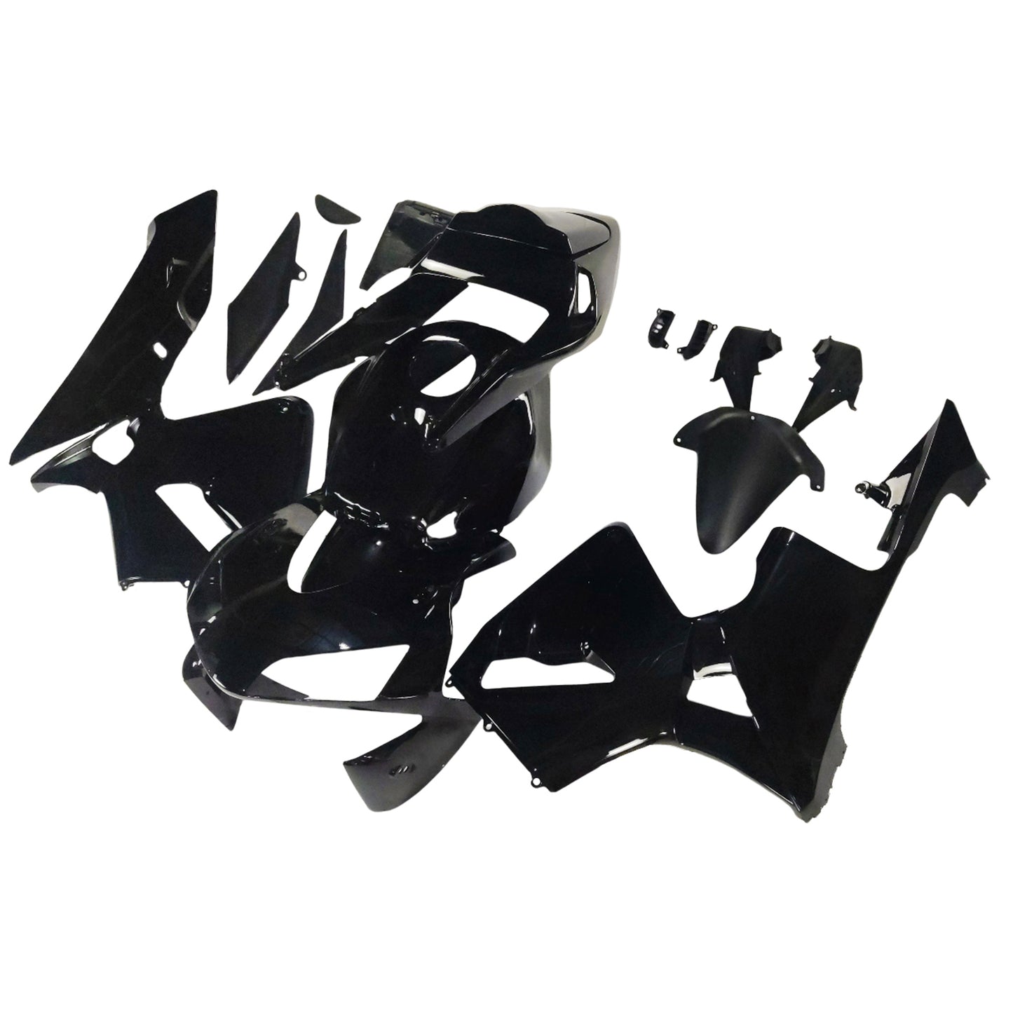 2003-2004 Honda CBR 600 RR Amotopart Fairings Black Honda Racing Customs Fairing