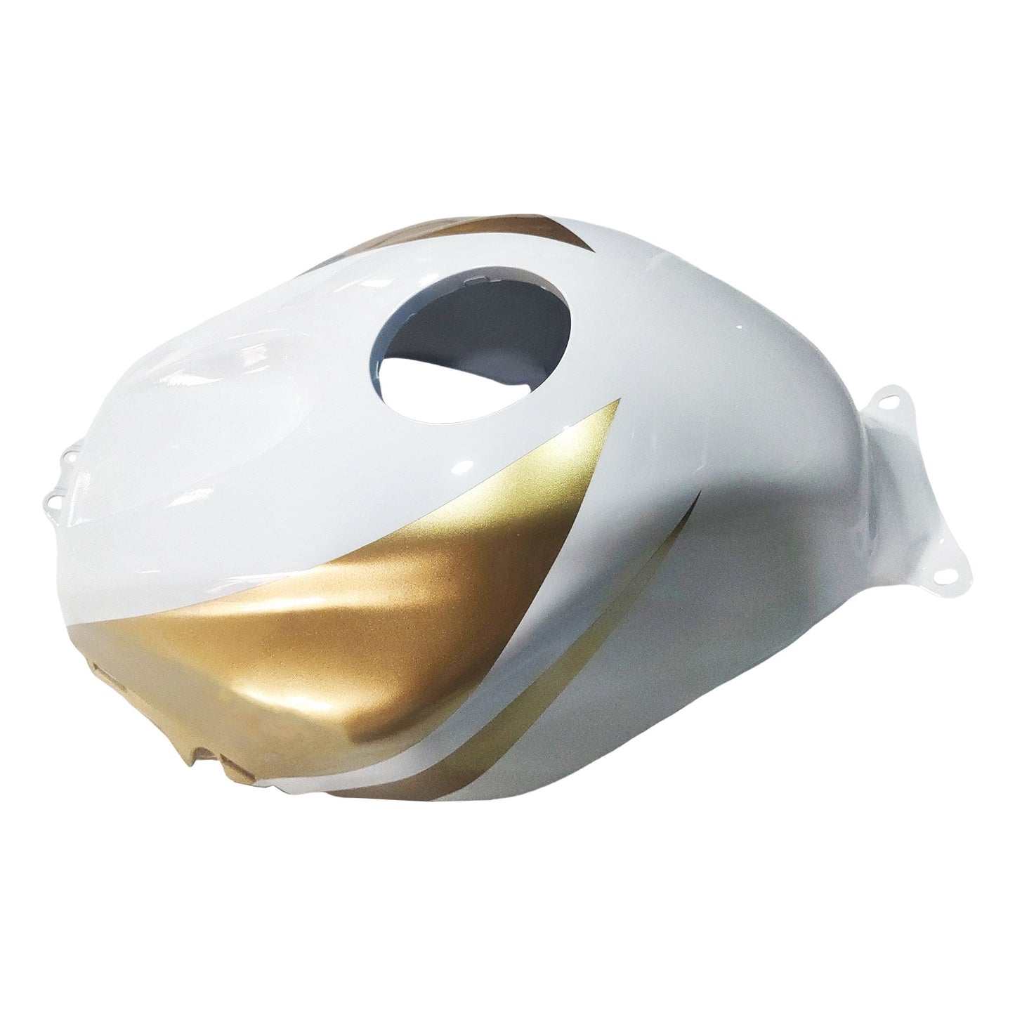 2003-2004 Honda CBR 600 RR Amotopart Fairings White & Gold Repsol Racing Customs Fairing
