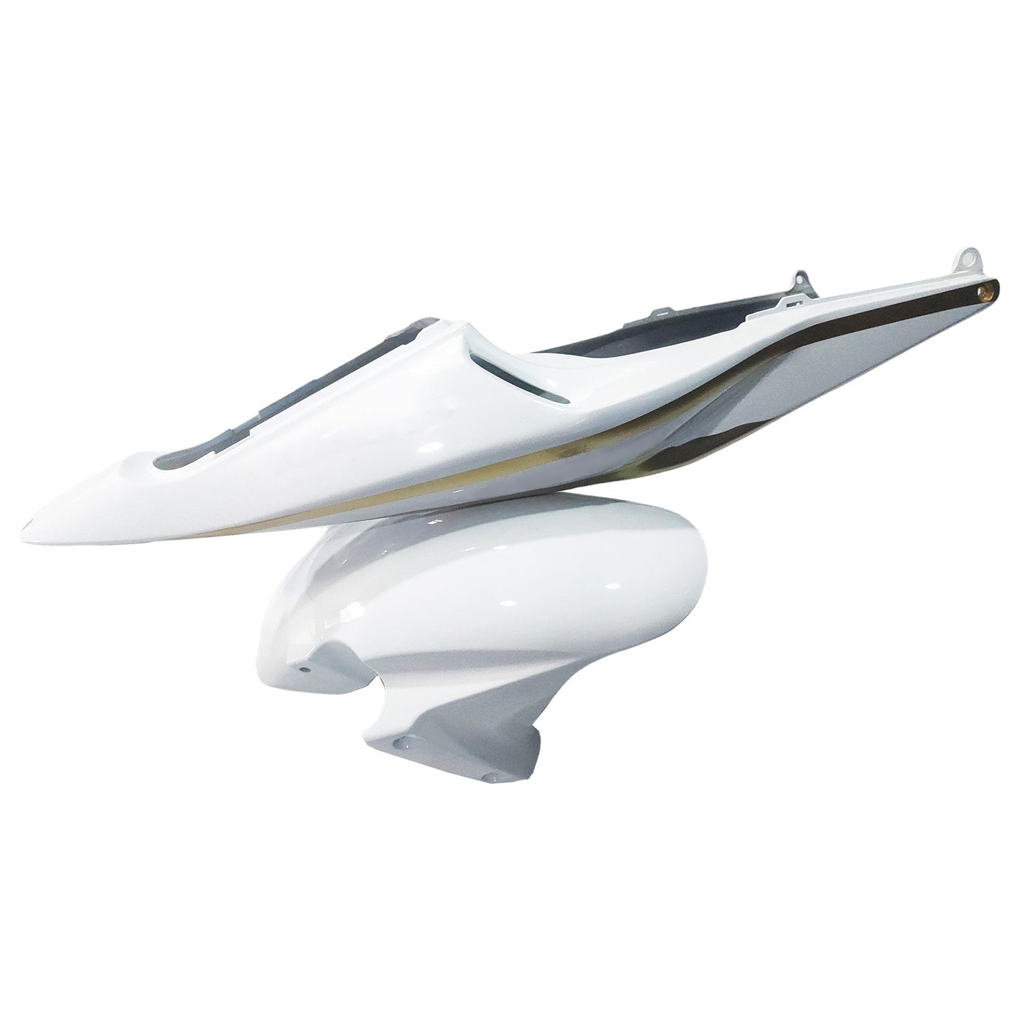 2003-2004 Honda CBR 600 RR Amotopart Fairings White & Gold Repsol Racing Customs Fairing