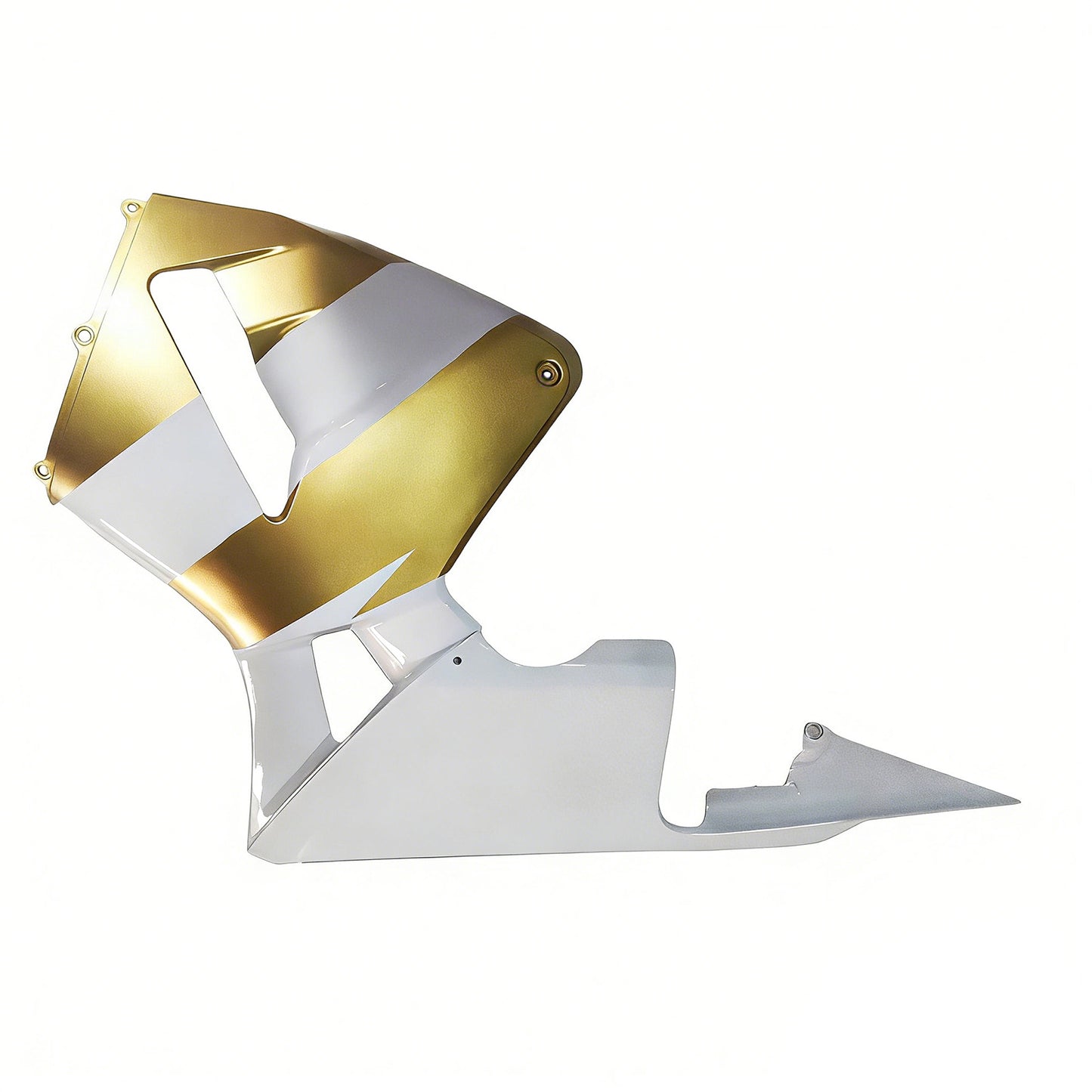 2003-2004 Honda CBR 600 RR Amotopart Fairings White & Gold Repsol Racing Customs Fairing