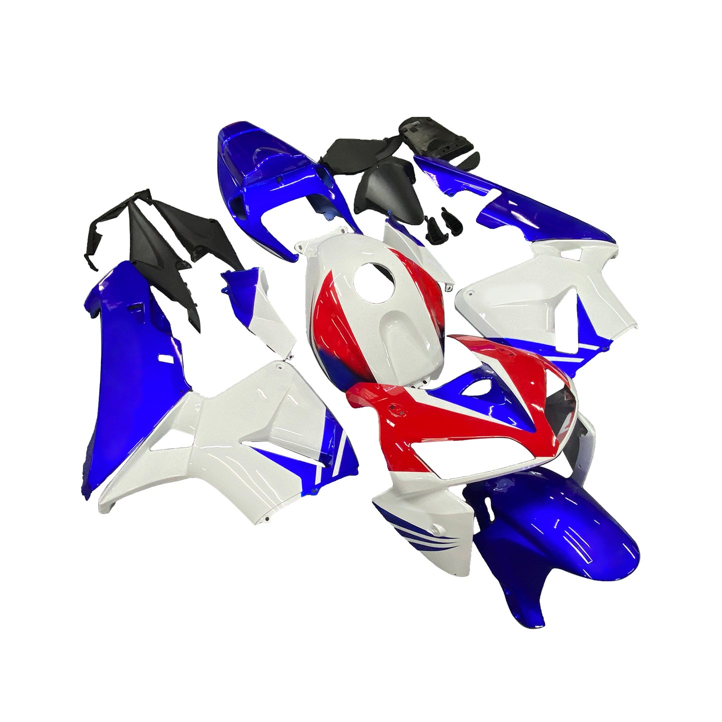 2005-2006 Honda CBR 600 RR Amotopart Fairings Red White Blue HRC Racing Customs Fairing