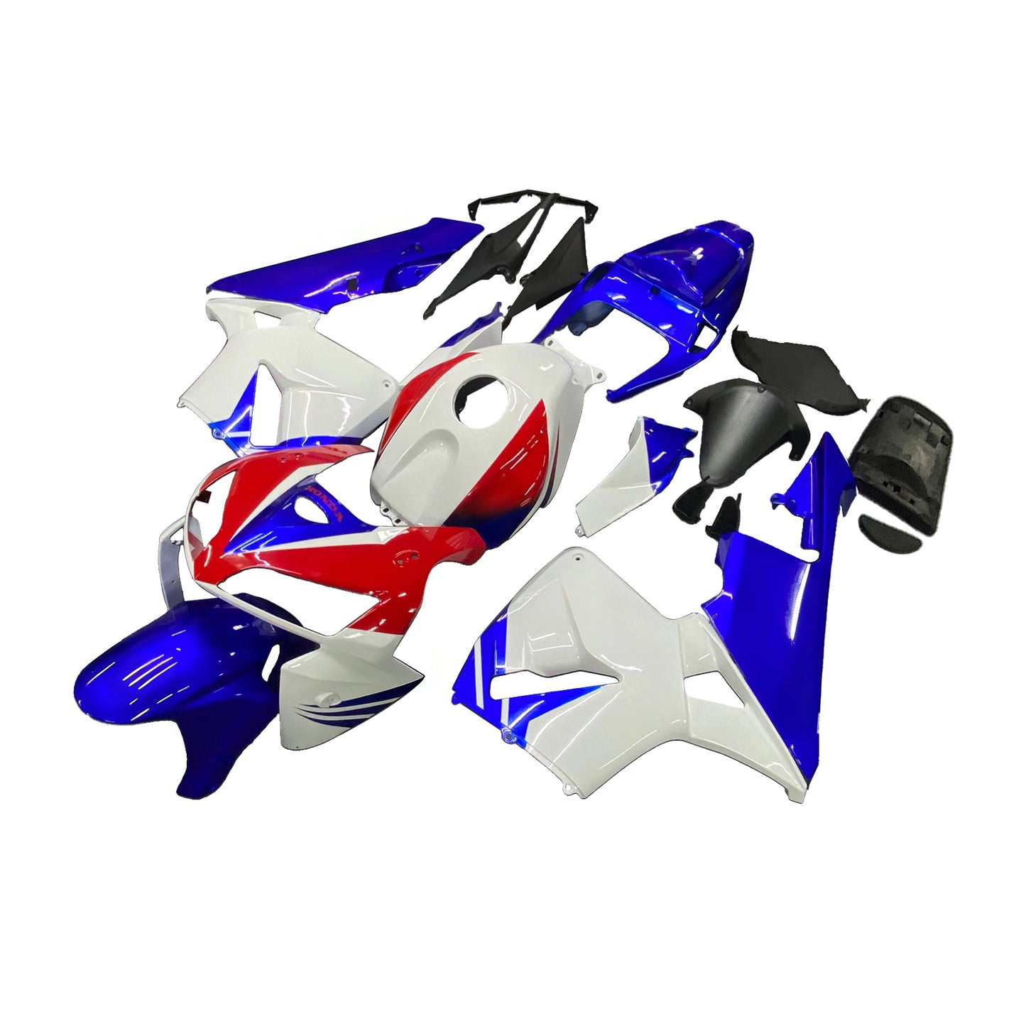 2005-2006 Honda CBR 600 RR Amotopart Fairings Red White Blue HRC Racing Customs Fairing
