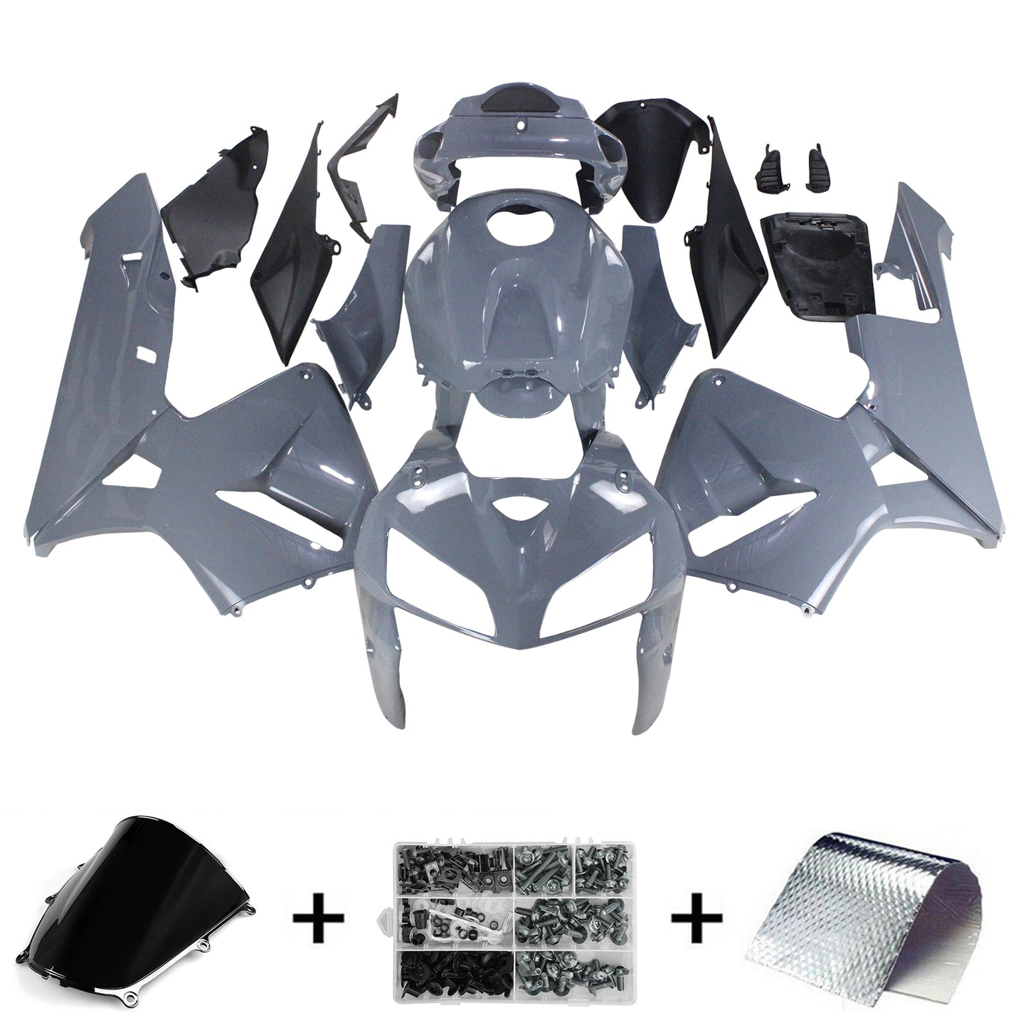 2005-2006 Honda CBR600RR F5 Injection Fairing Kit Bodywork Plastic ABS#238