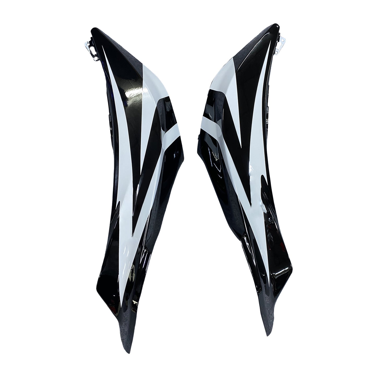 2007-2008 Honda CBR 600 RR Amotopart Fairings Black & White CBR Racing Customs Fairing