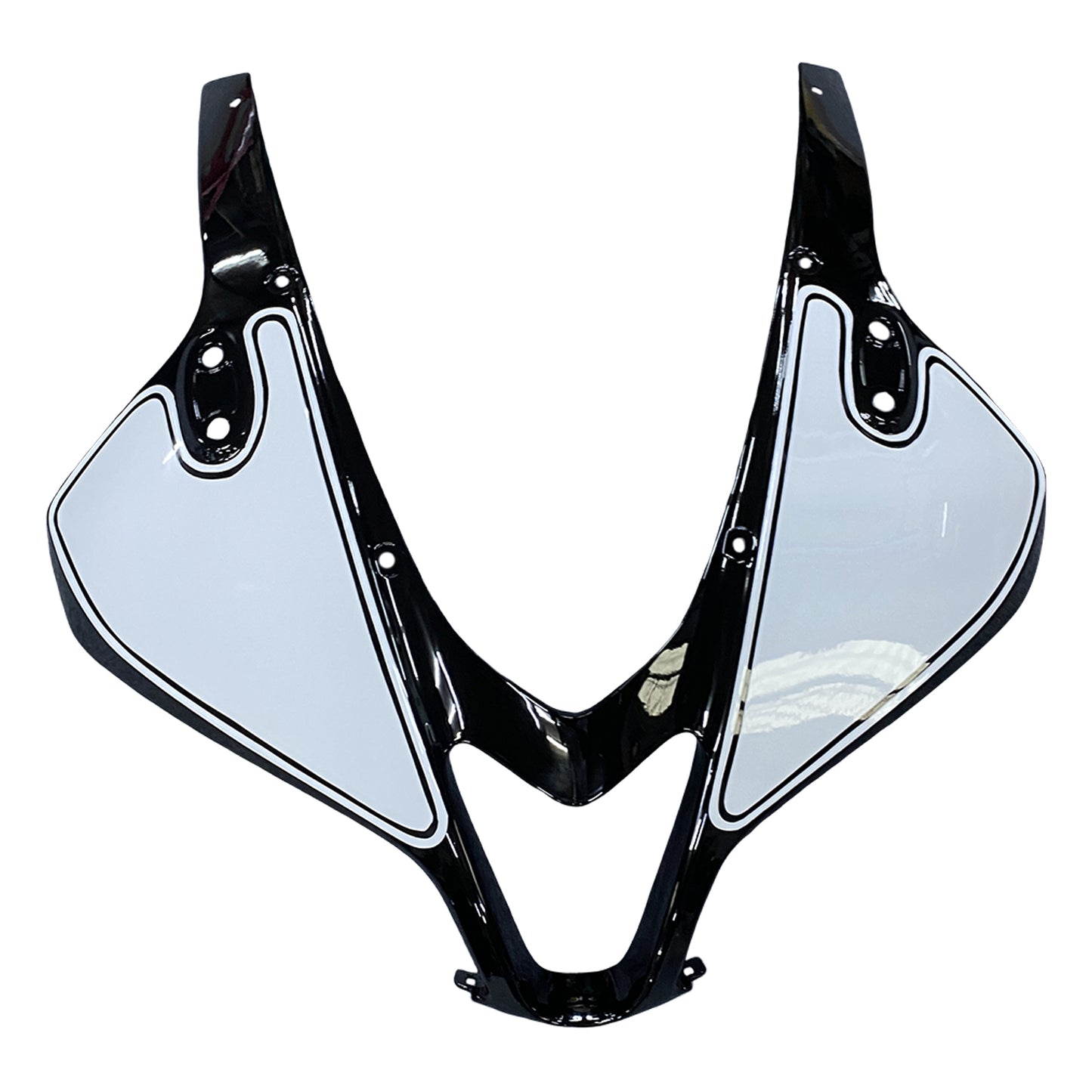 2007-2008 Honda CBR 600 RR Amotopart Fairings Black & White CBR Racing Customs Fairing