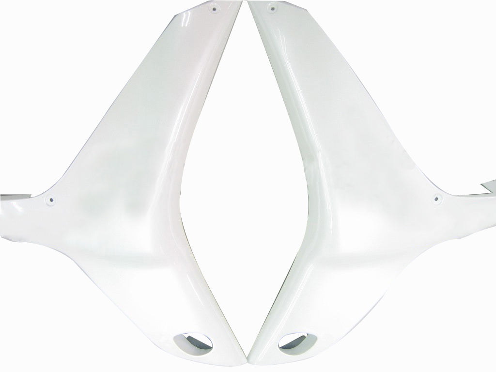 2007-2008 Honda CBR 600 RR Amotopart Fairings White CBR Racing Customs Fairing
