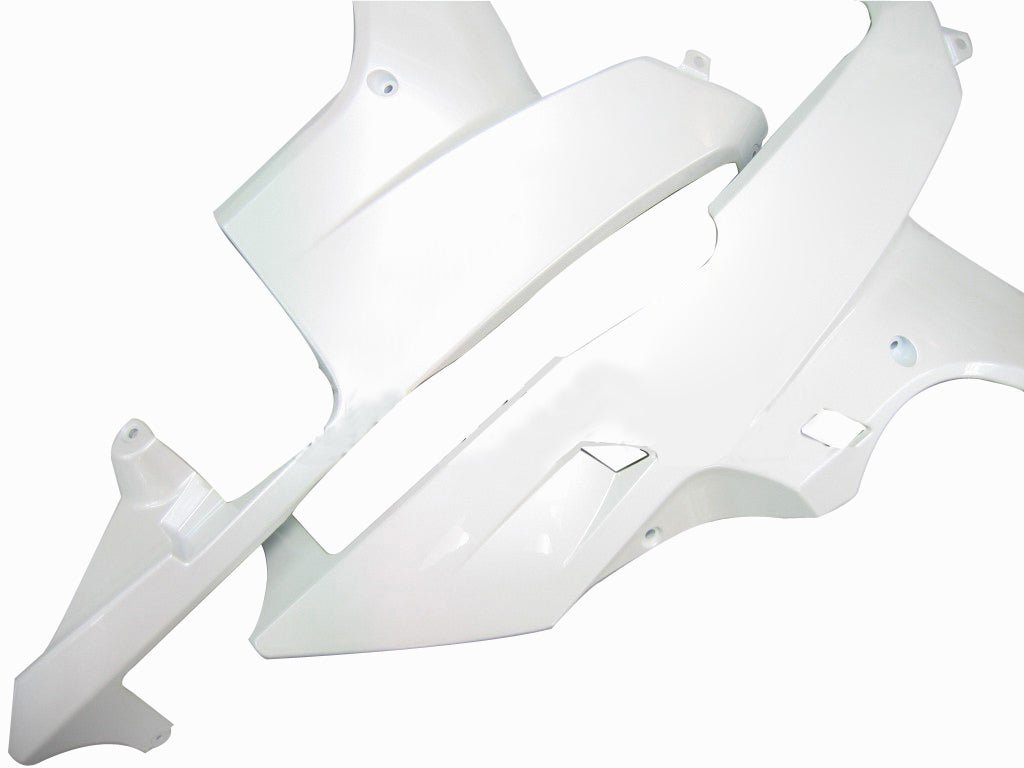 2007-2008 Honda CBR 600 RR Amotopart Fairings White CBR Racing Customs Fairing