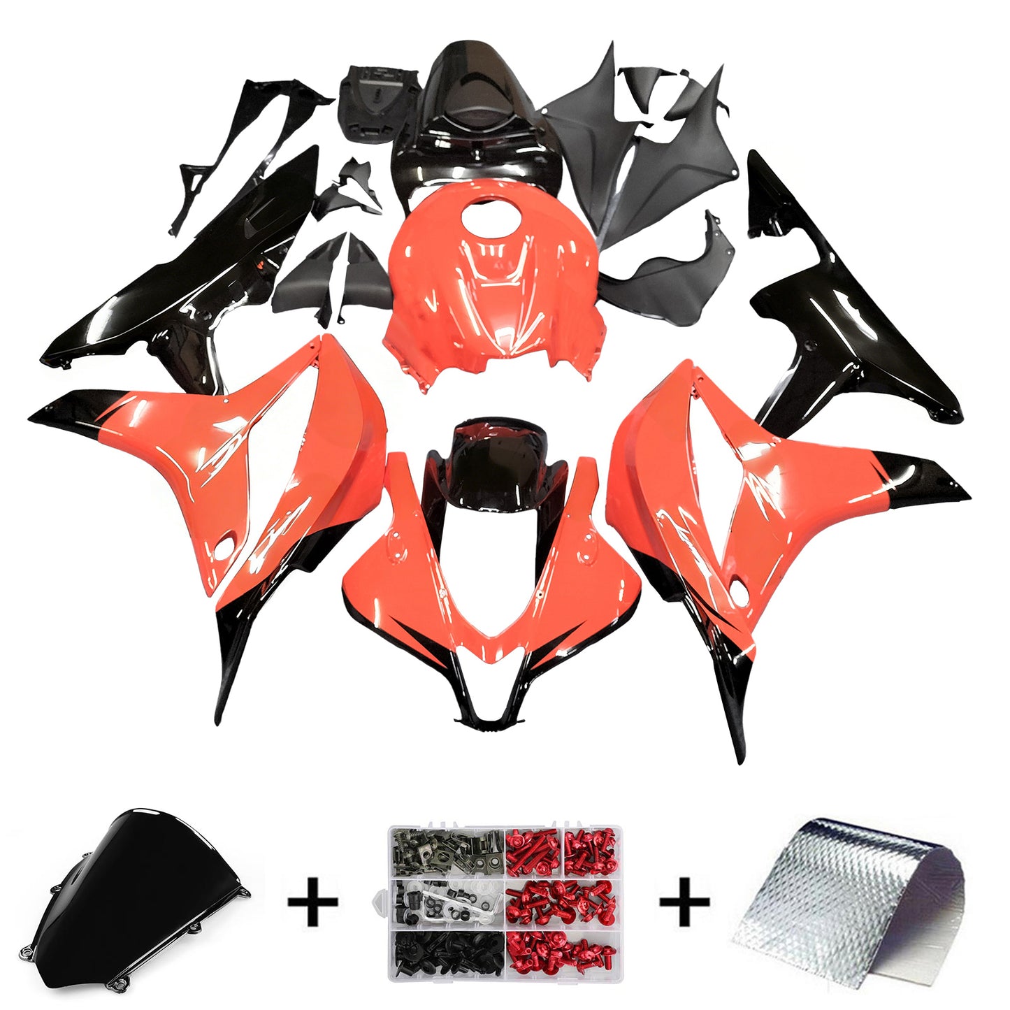 2007-2008 Honda CBR600RR F5 Injection Fairing Kit Bodywork Plastic ABS#193