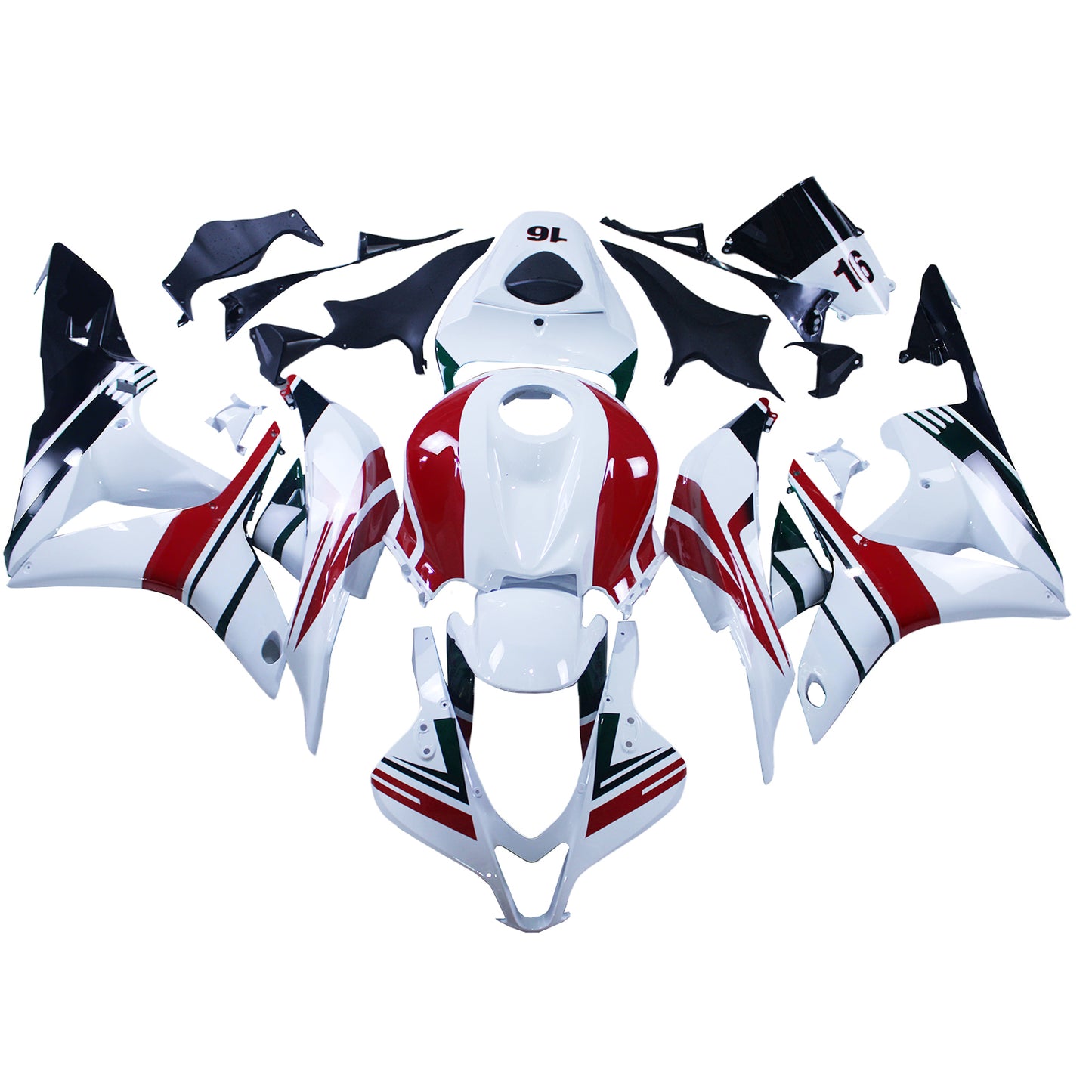 2007-2008 Honda CBR600RR F5 Injection Fairing Kit Bodywork Plastic ABS#197