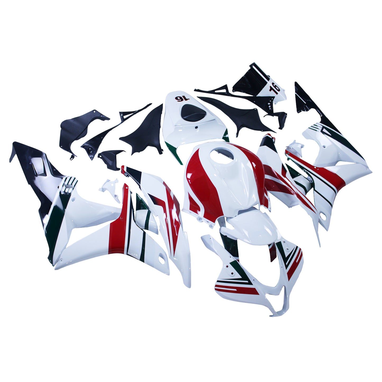 2007-2008 Honda CBR600RR F5 Injection Fairing Kit Bodywork Plastic ABS#197