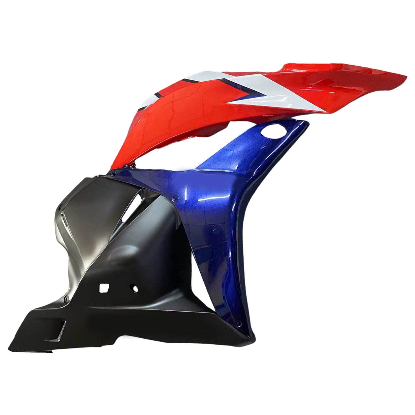 2009-2012 Honda CBR 600 RR Amotopart Fairings Red White Blue CBR Racing Customs Fairing