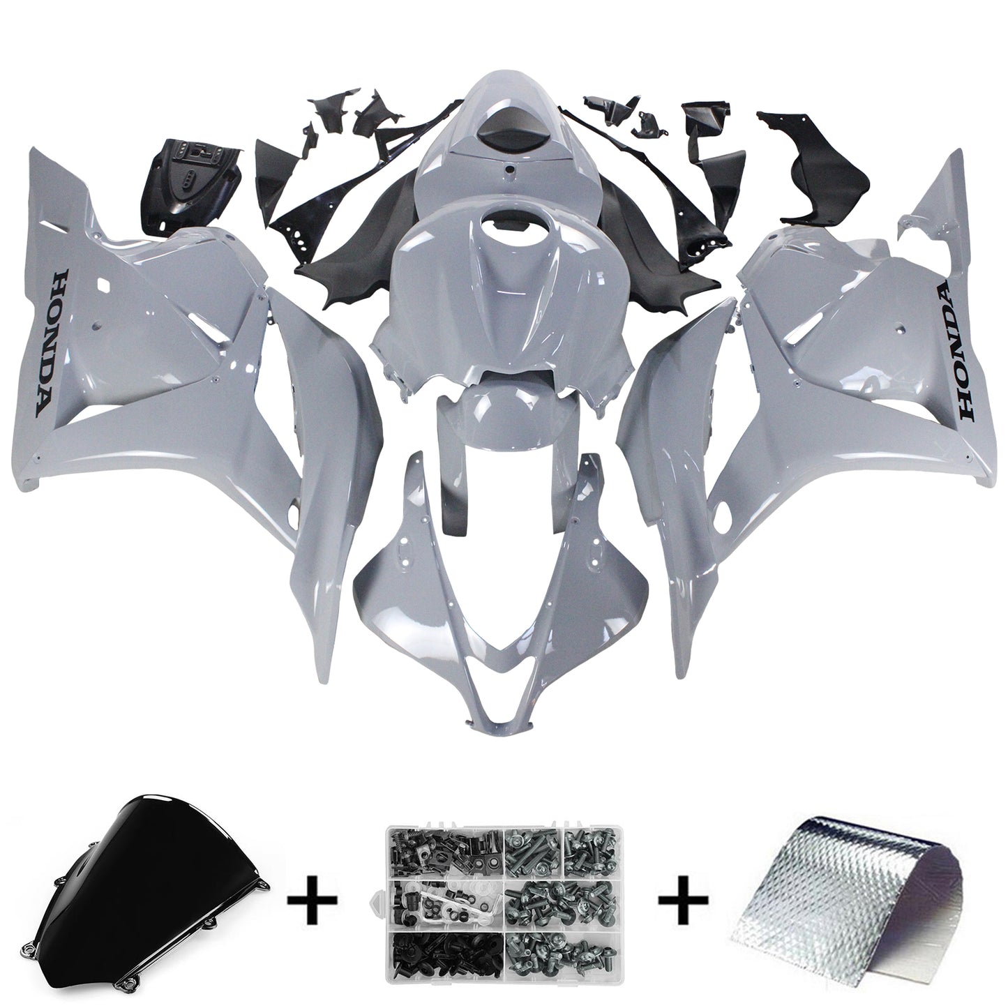 2009-2012 Honda CBR600RR F5 Injection Fairing Kit Bodywork Plastic ABS#177