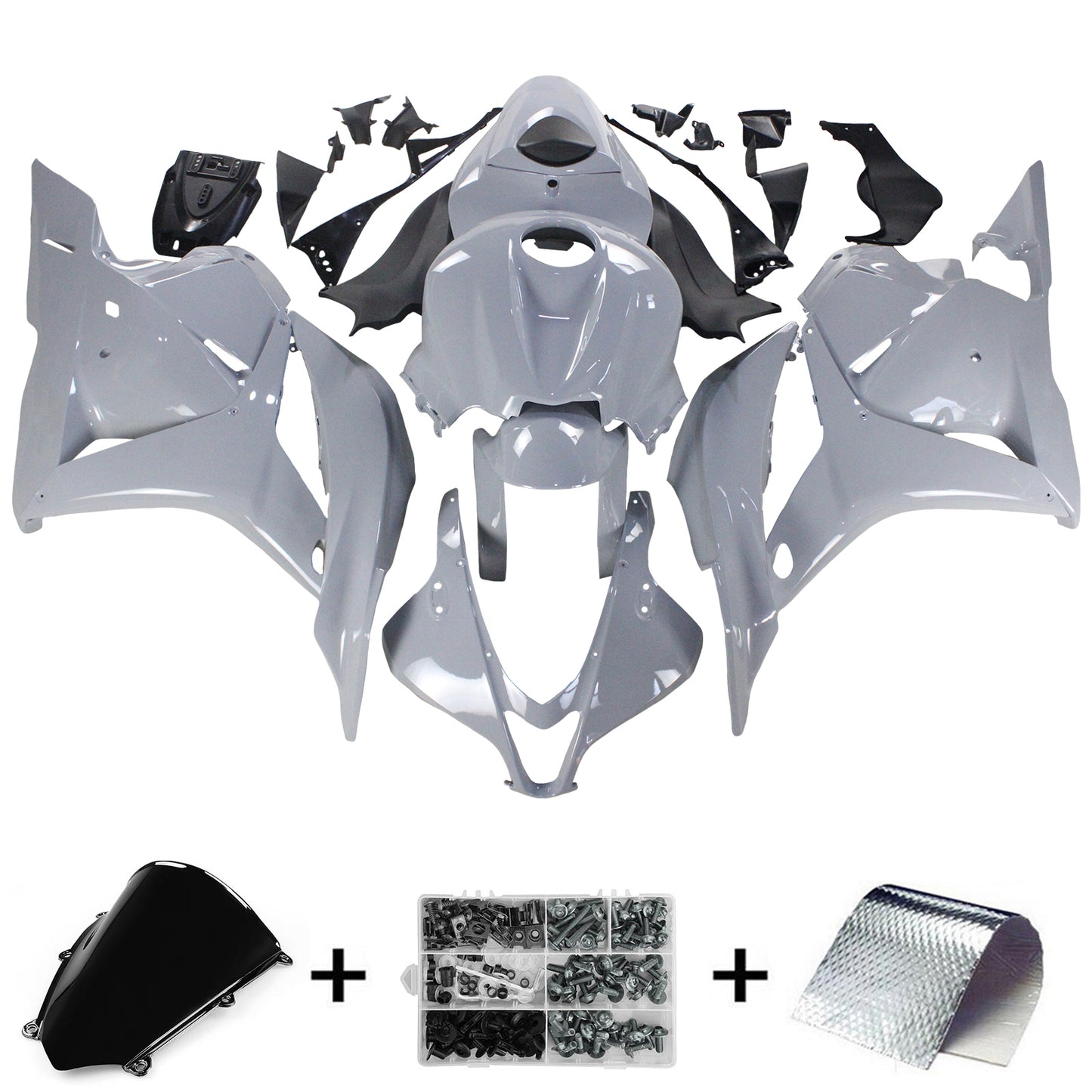 2009-2012 Honda CBR600RR F5 Injection Fairing Kit Bodywork Plastic ABS#177