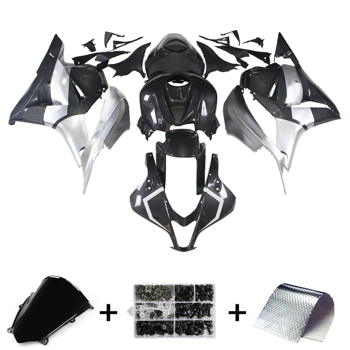 2009-2012 Honda CBR600RR F5 Injection Fairing Kit Bodywork Plastic ABS#178