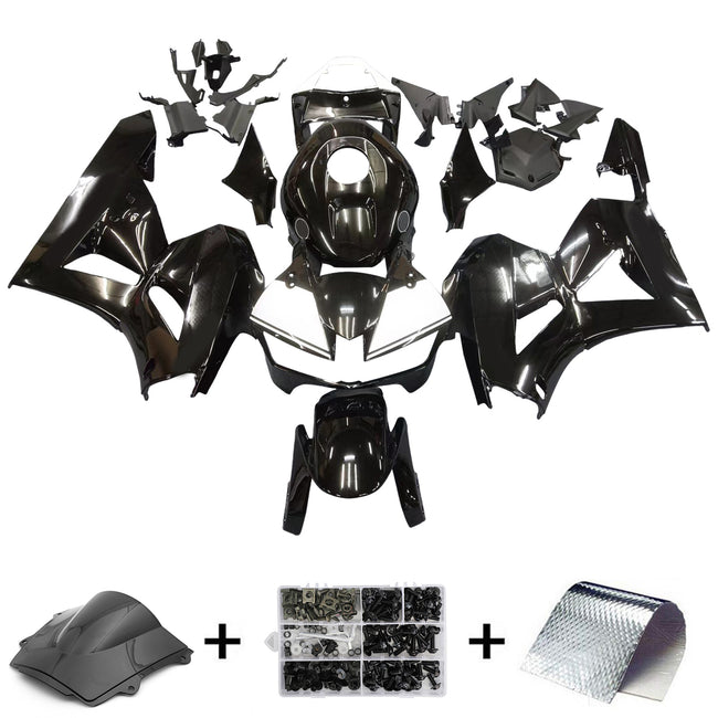 2013-2021 Honda CBR600RR Black CBR Racing Amotopart Fairings