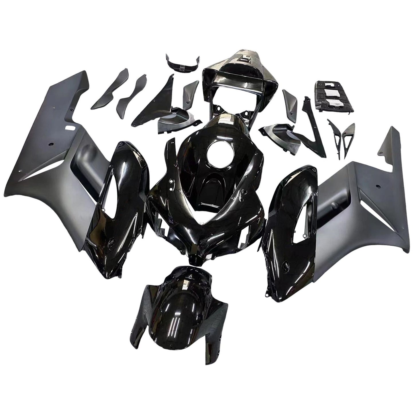 2004-2005 Honda CBR 1000 RR All Black RR Honda Racing Amotopart Fairings