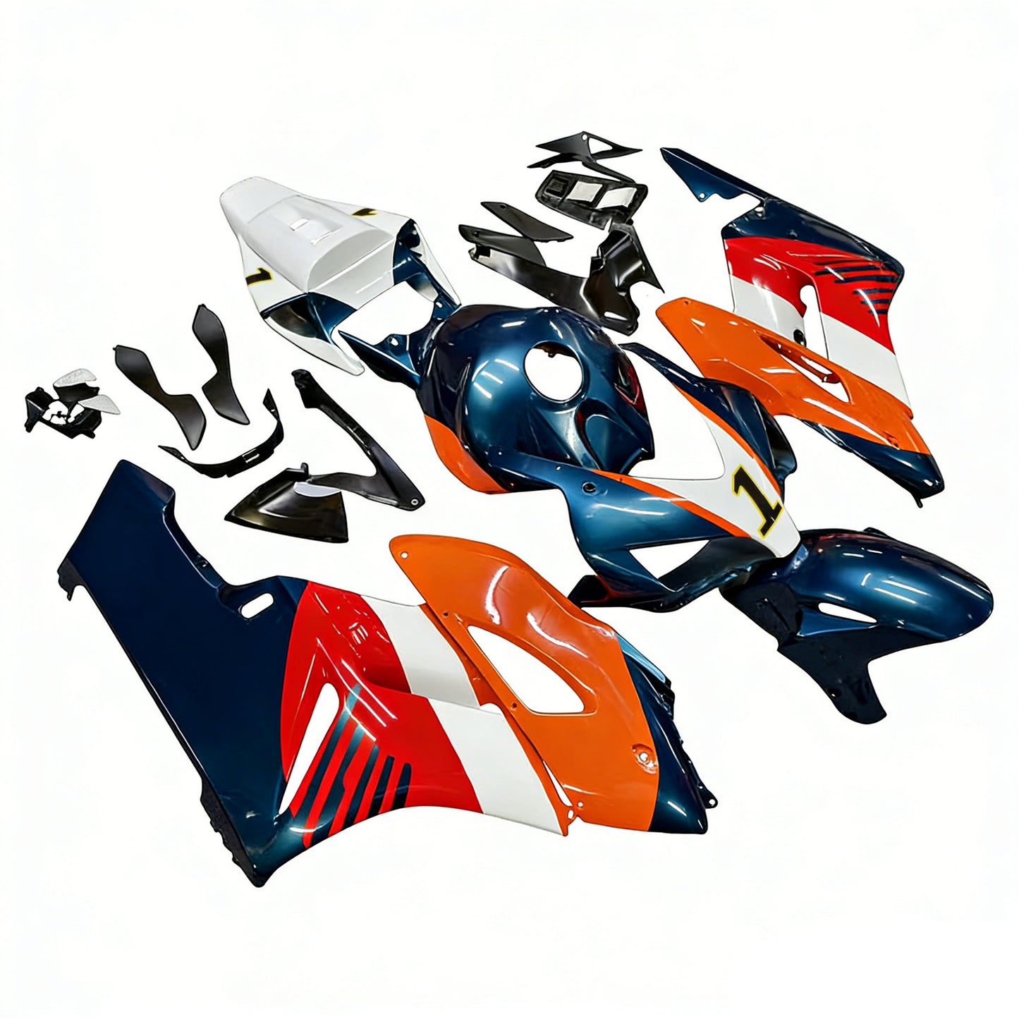 2004-2005 Honda CBR1000RR Injection Fairing Kit Bodywork Plastic ABS#177