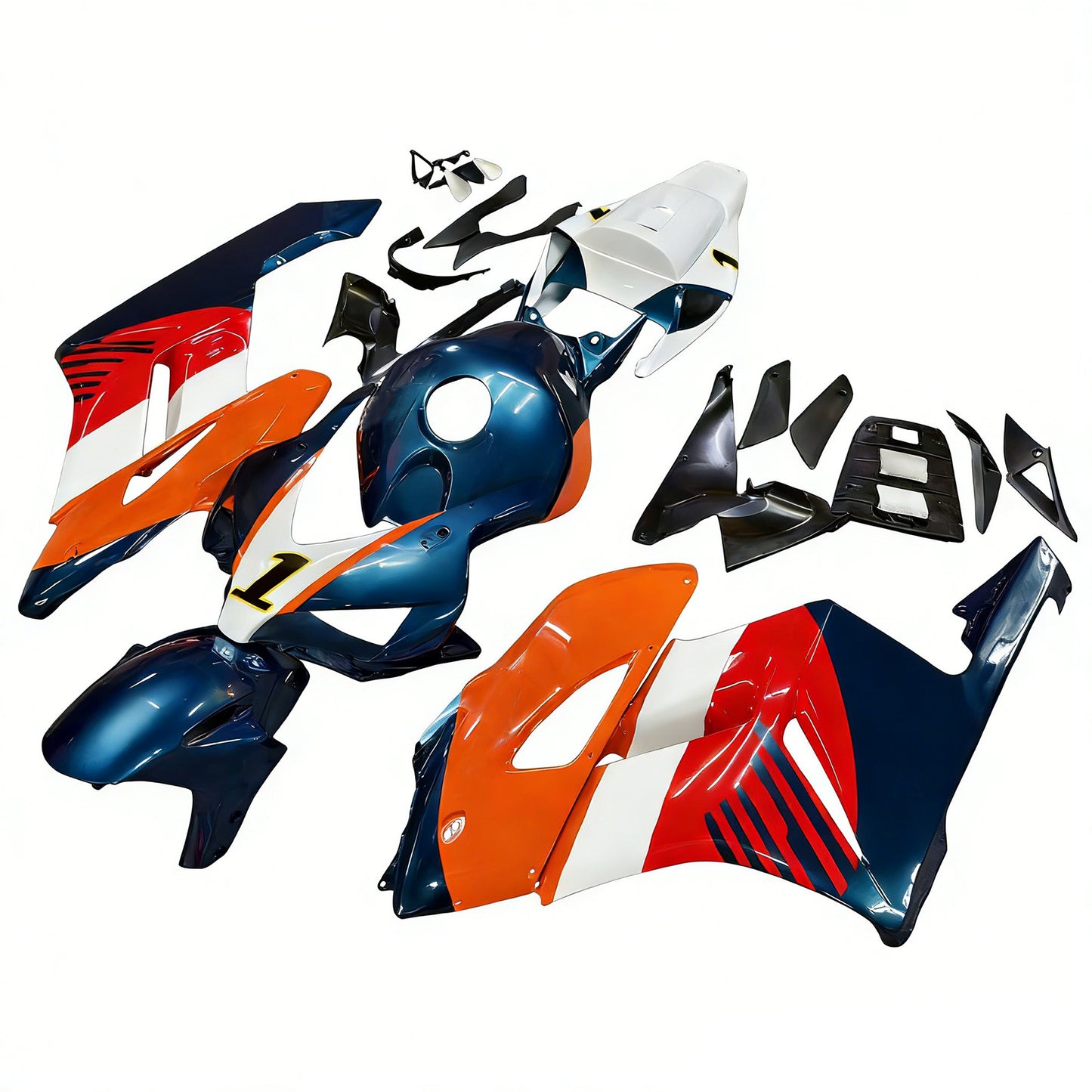 2004-2005 Honda CBR1000RR Injection Fairing Kit Bodywork Plastic ABS#177