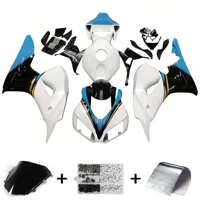 2006-2007 Honda CBR 1000 RR White Konica Minolta Racing Amotopart Fairings