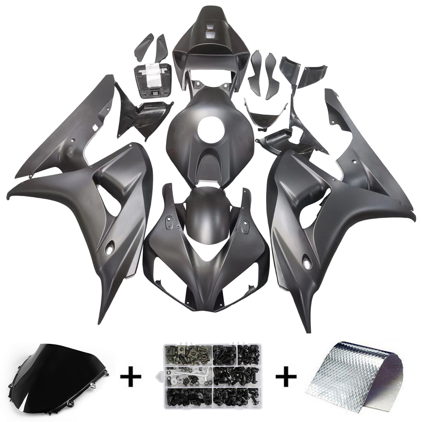 2006-2007 Honda CBR1000RR Injection Fairing Kit Bodywork Plastic ABS #17