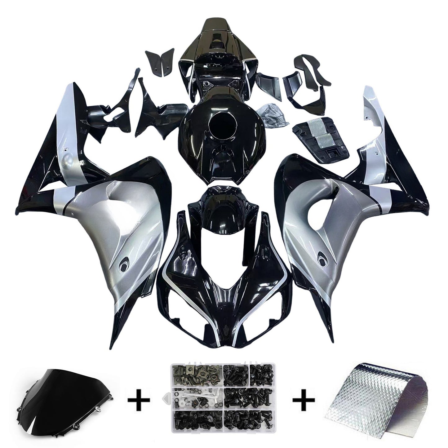 2006-2007 Honda CBR1000RR Fairing Kit Bodywork Plastic ABS