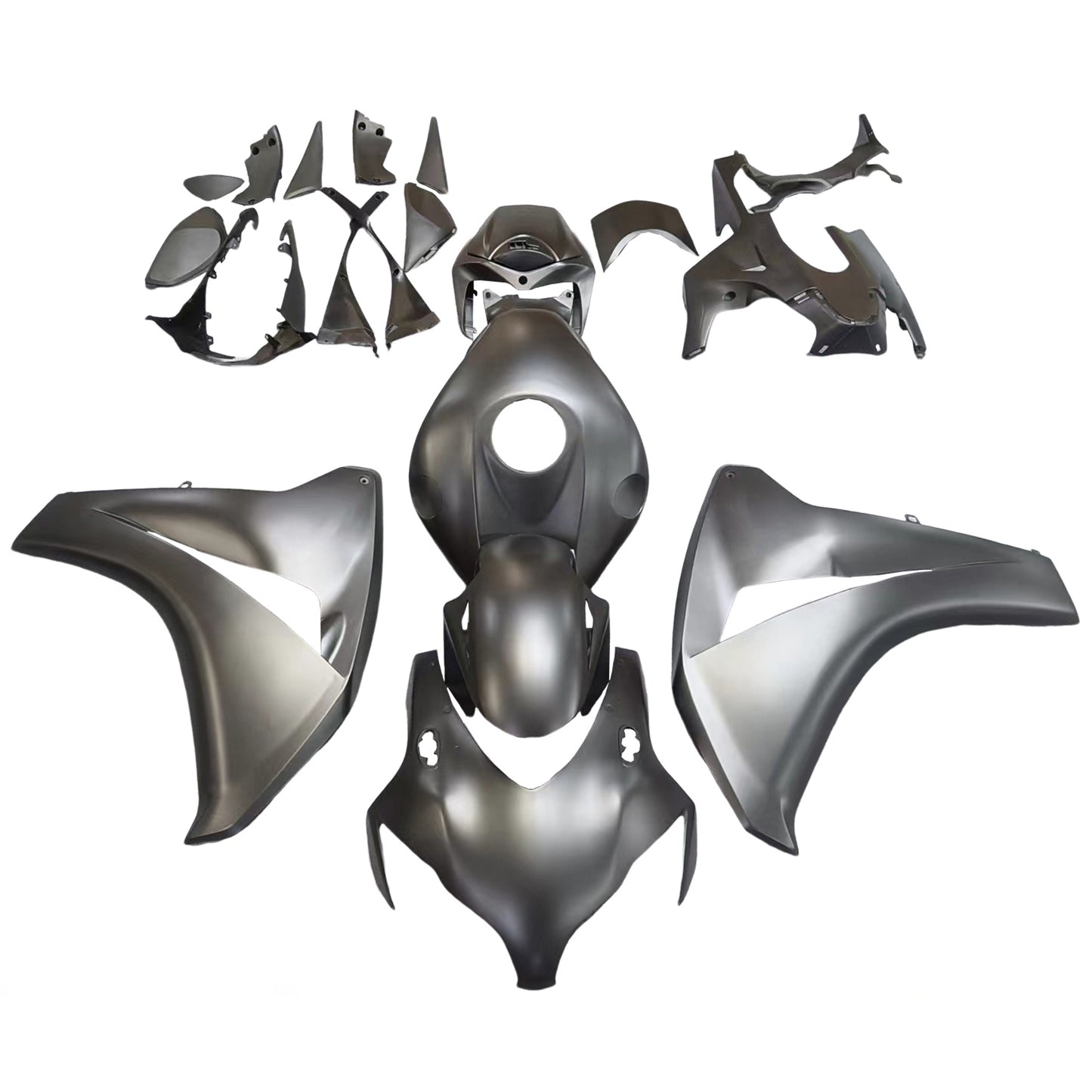 2008-2011 Honda CBR 1000 RR Amotopart Fairings Matte Black CBR Racing Customs Fairing