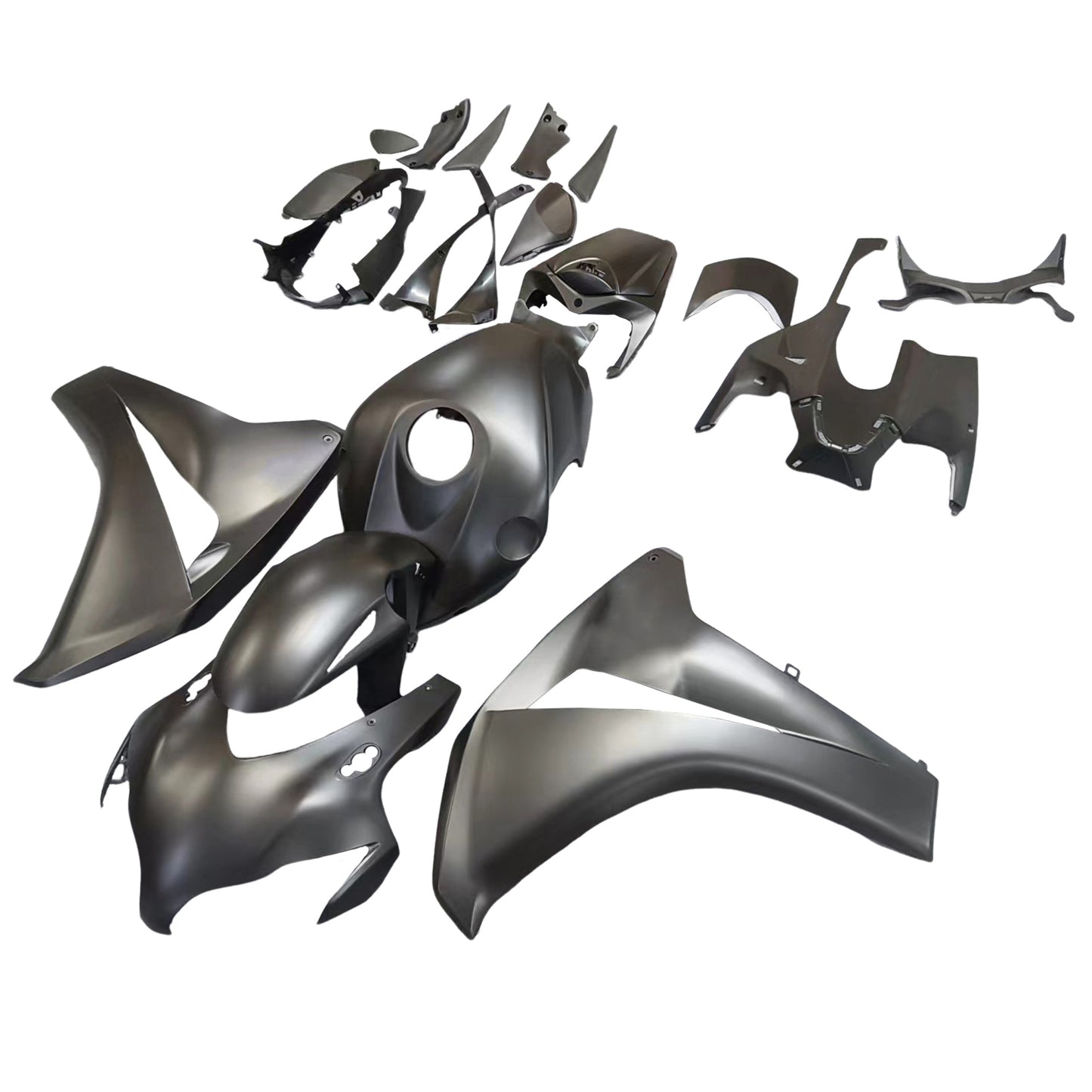 2008-2011 Honda CBR 1000 RR Amotopart Fairings Matte Black CBR Racing Customs Fairing